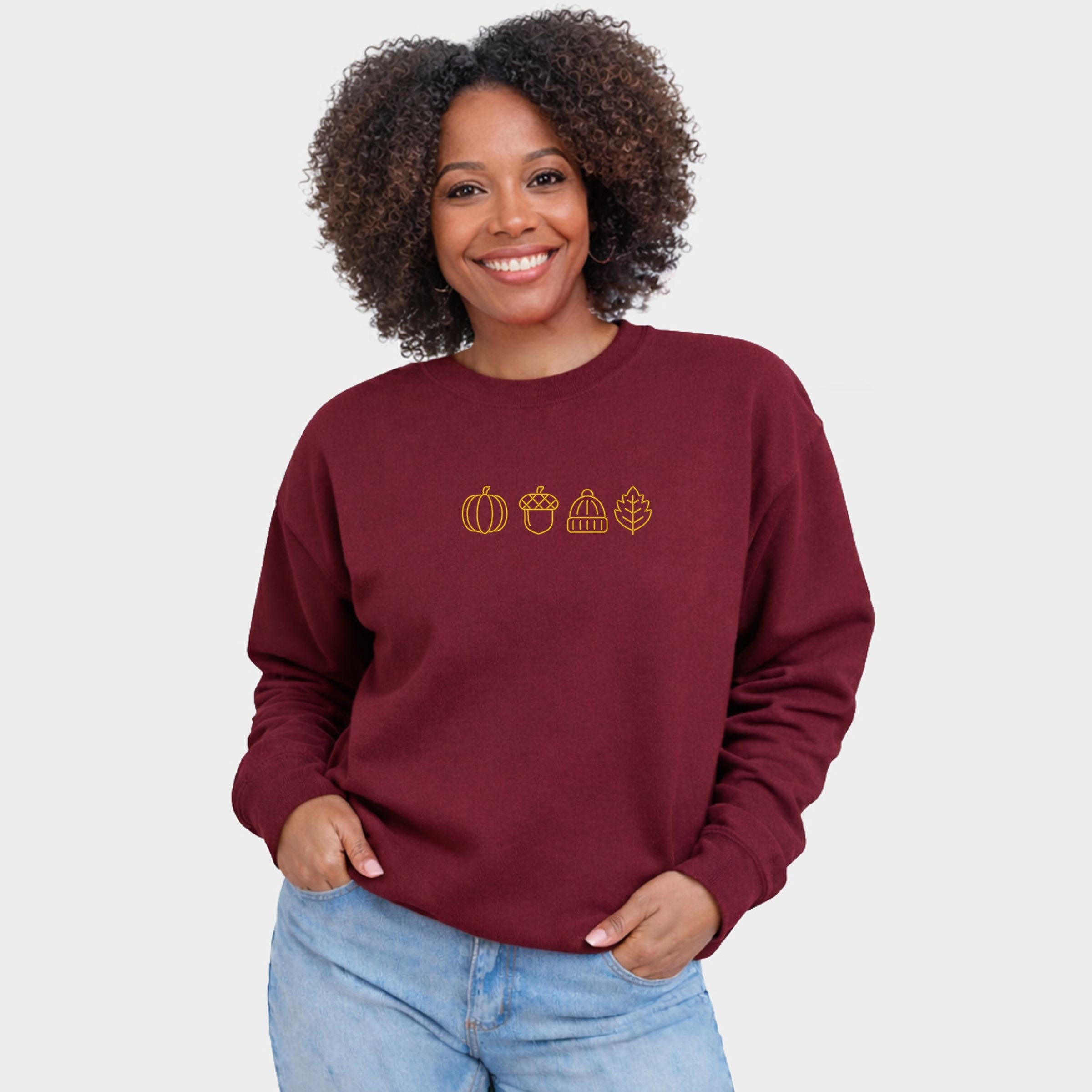 EMB1013MUST_F-SWT Maroon