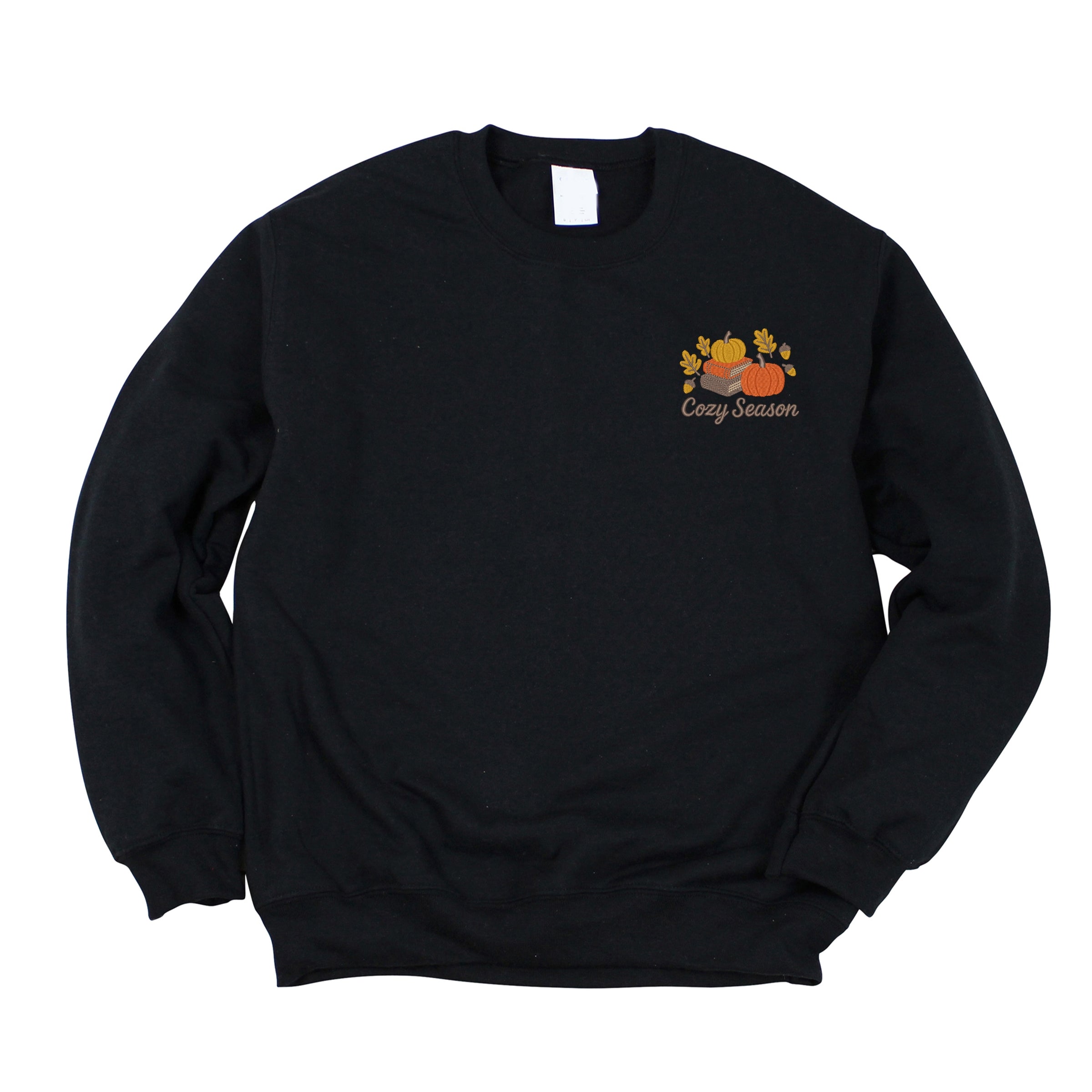 Embroidered Cozy Season Books -  Women's Sweatshirt