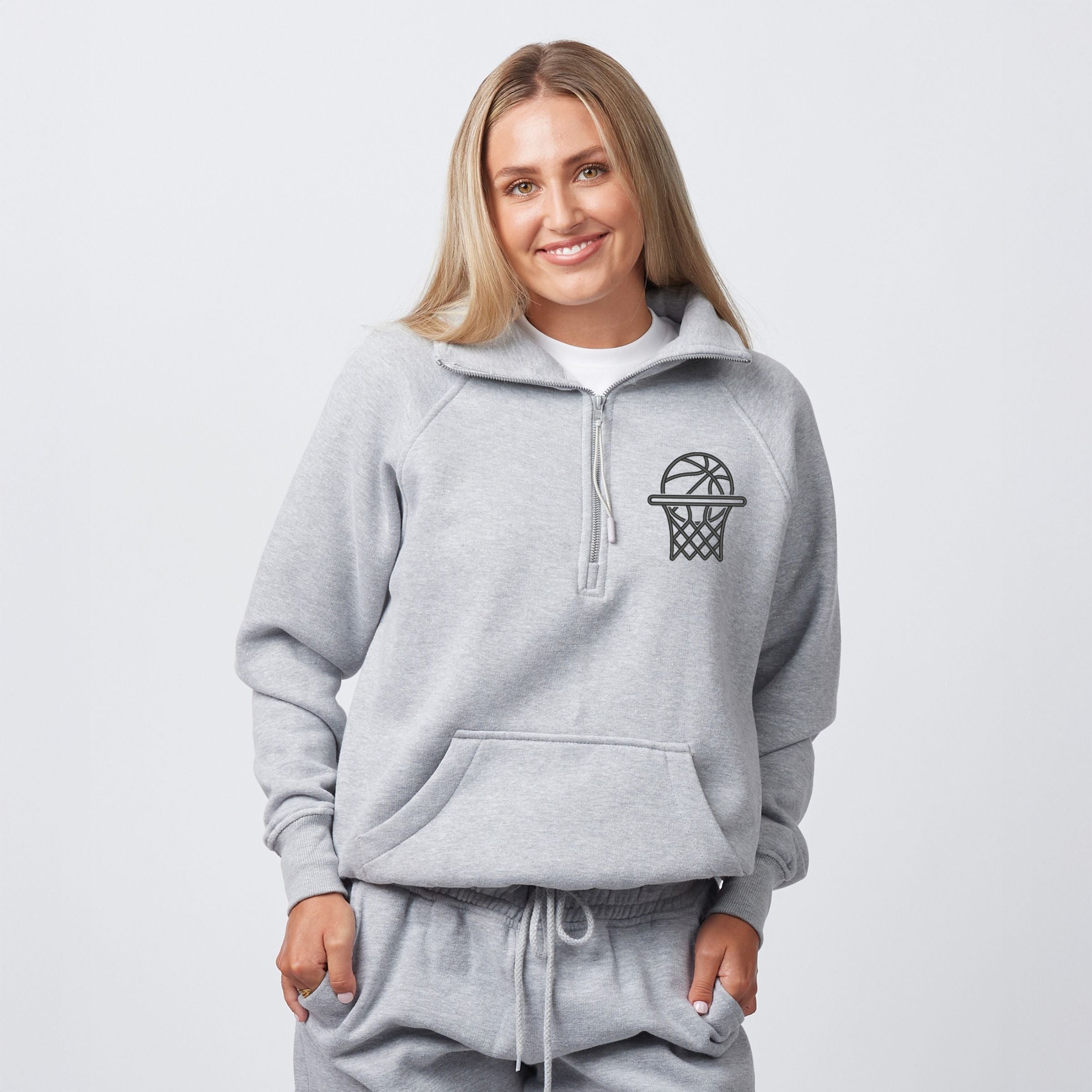 EMB1907B_LC-QZF Heather Grey