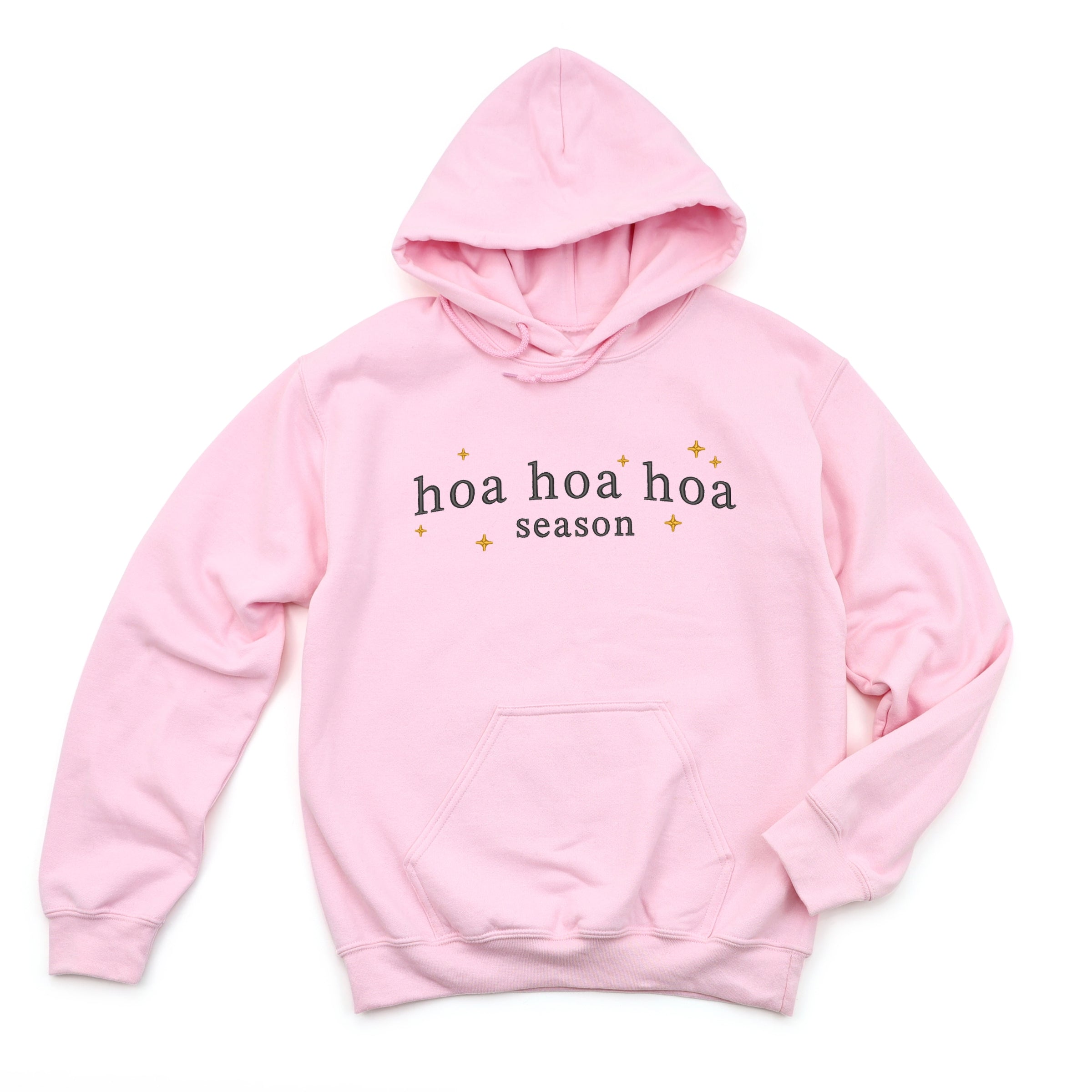 Embroidered Hoa Hoa Hoa Season - Women's Graphic Hoodie