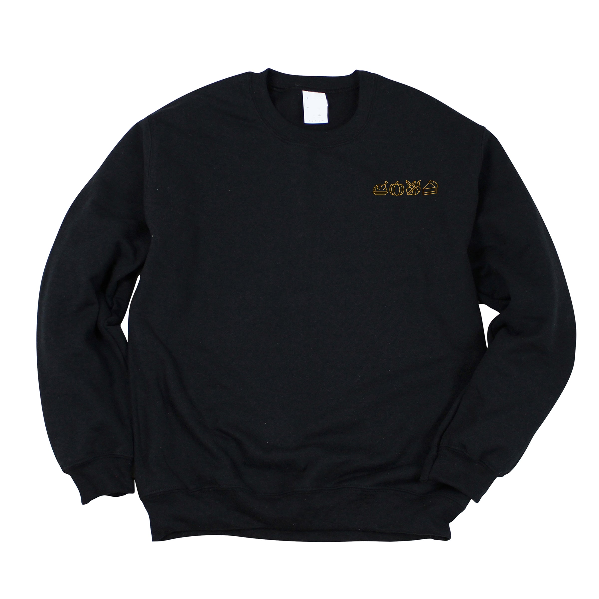 Embroidered Thanksgiving Icons -  Women's Sweatshirt