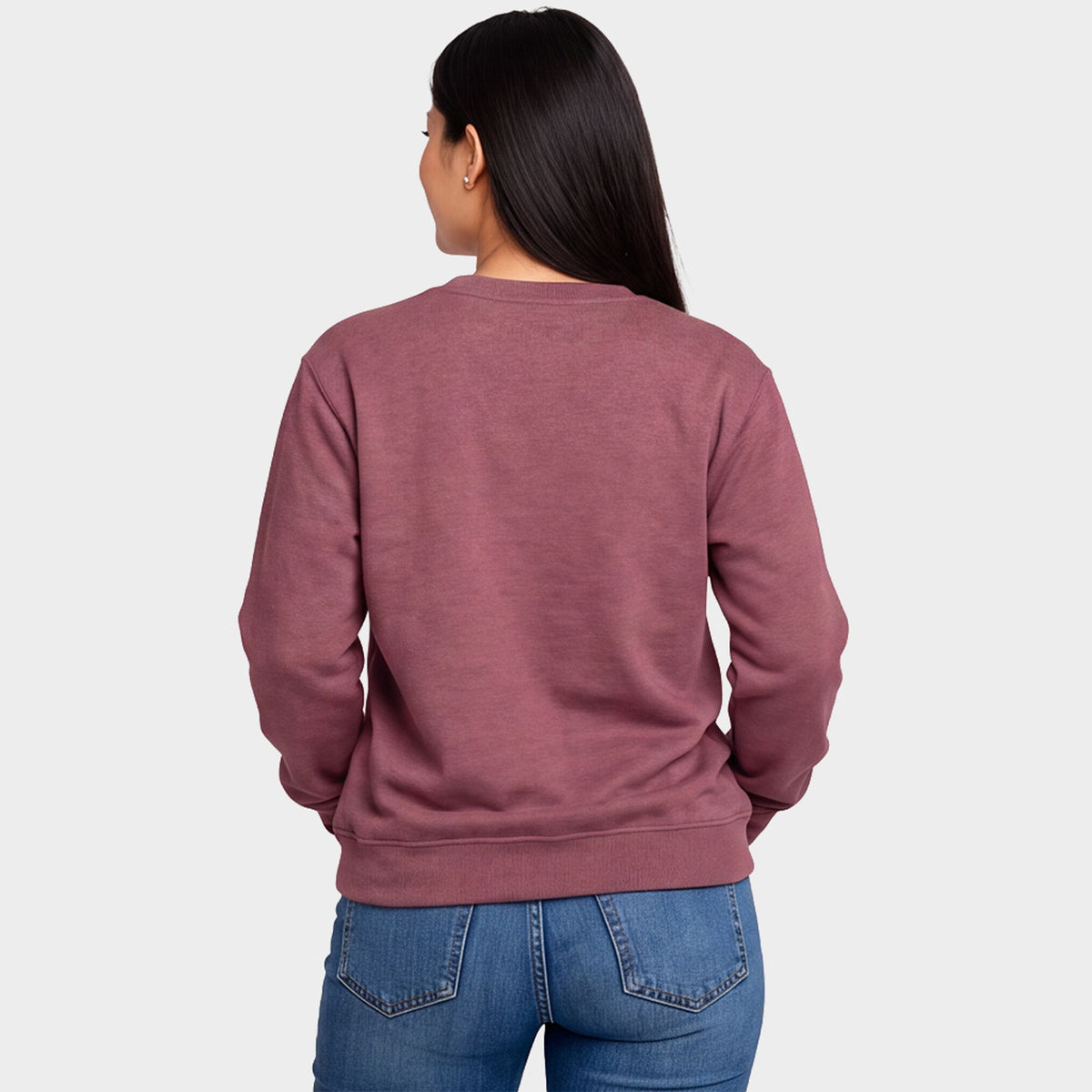 EMB3205W_CC-SWT Heather Maroon