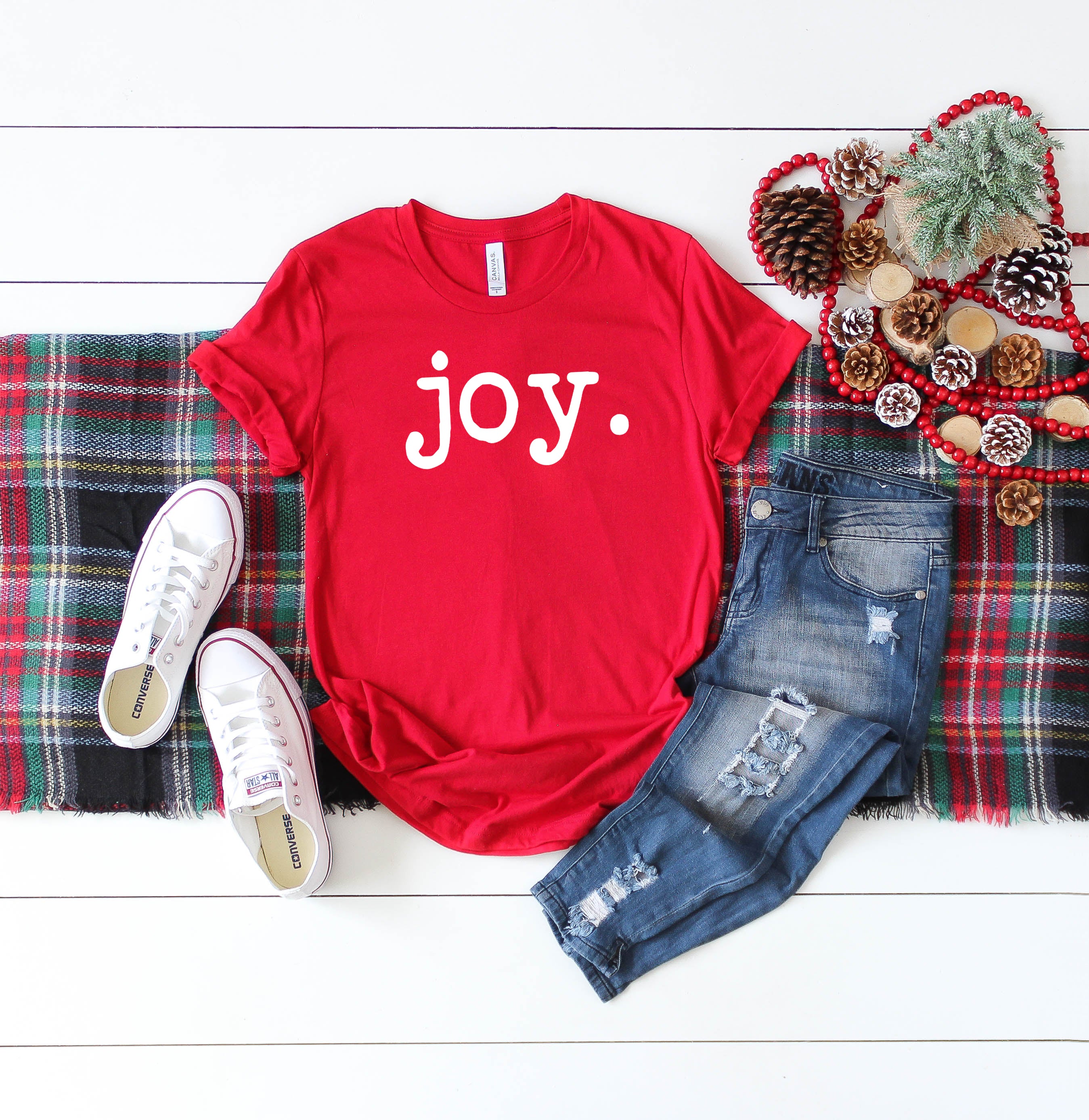 Joy - Typewriter | Short Sleeve Graphic Tee