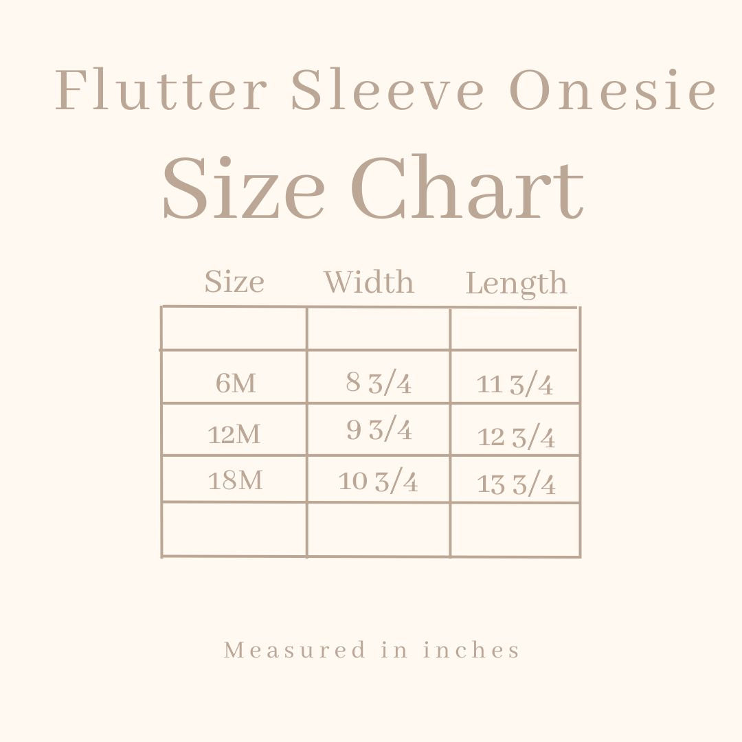 Mini Smiley Play All Day - Baby Flutter Sleeve Bodysuit