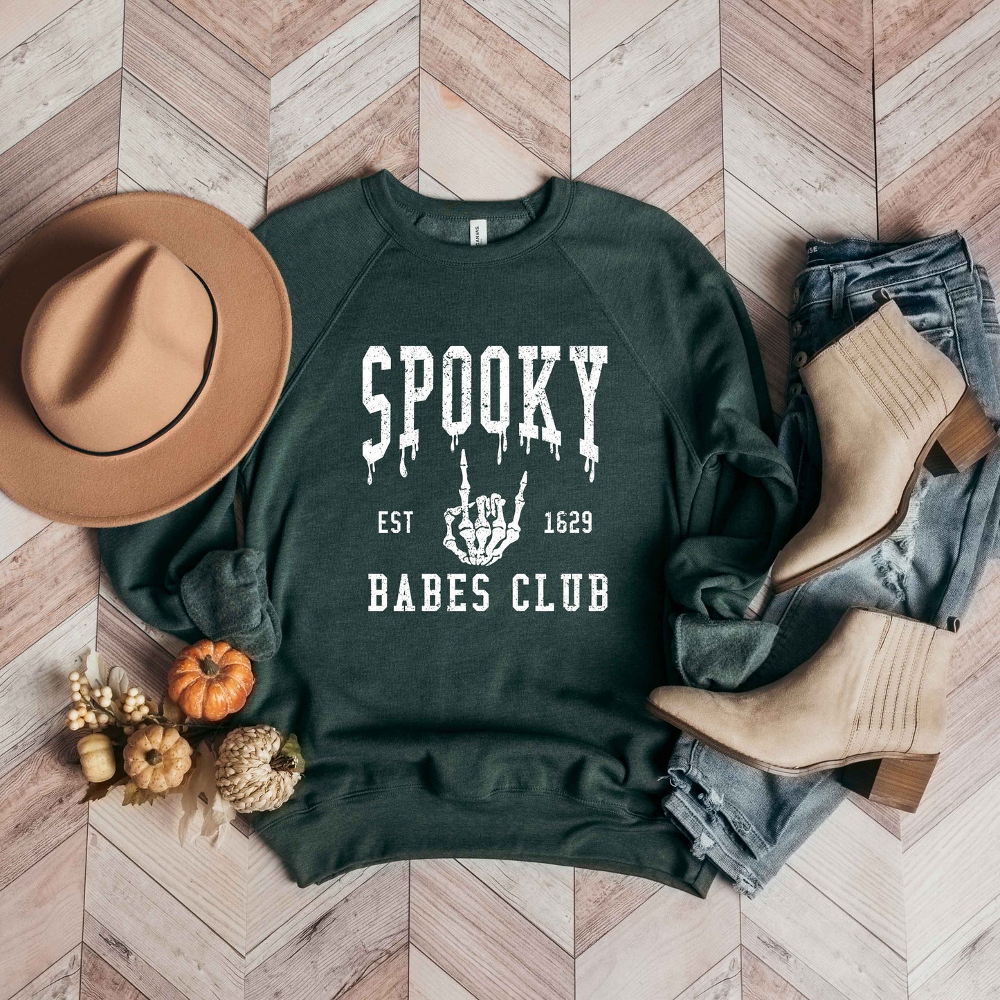Spooky Babes Club | Bella Canvas Sweatshirt