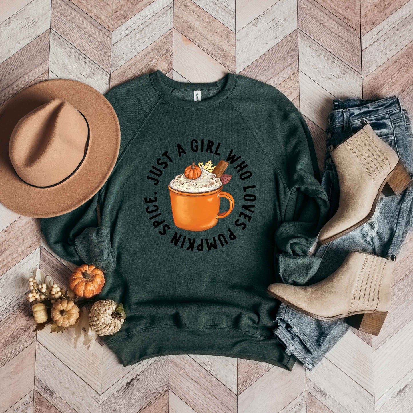 Love Pumpkin Spice | Bella Canvas Sweatshirt