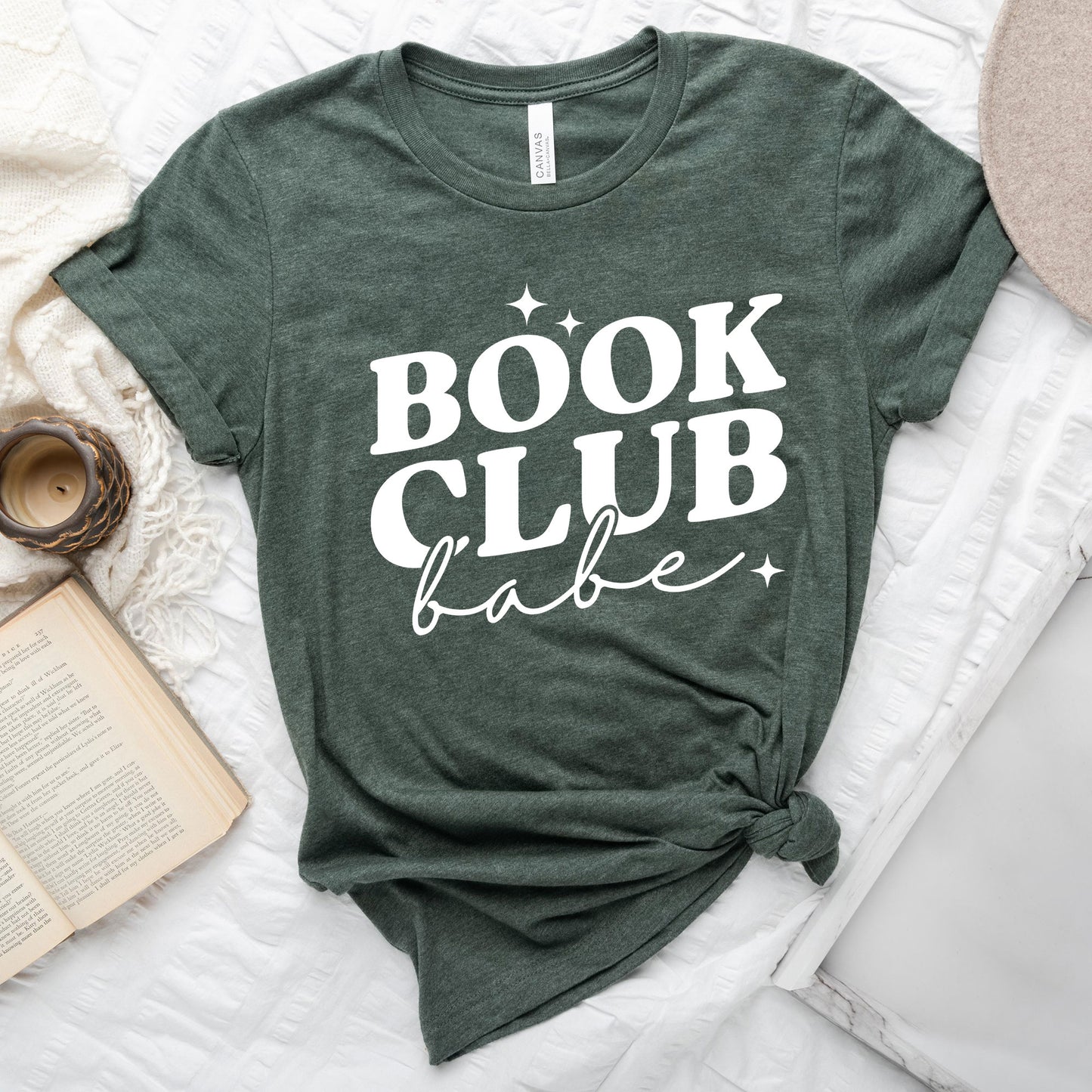 Book Club Babe | Short Sleeve Graphic Tee