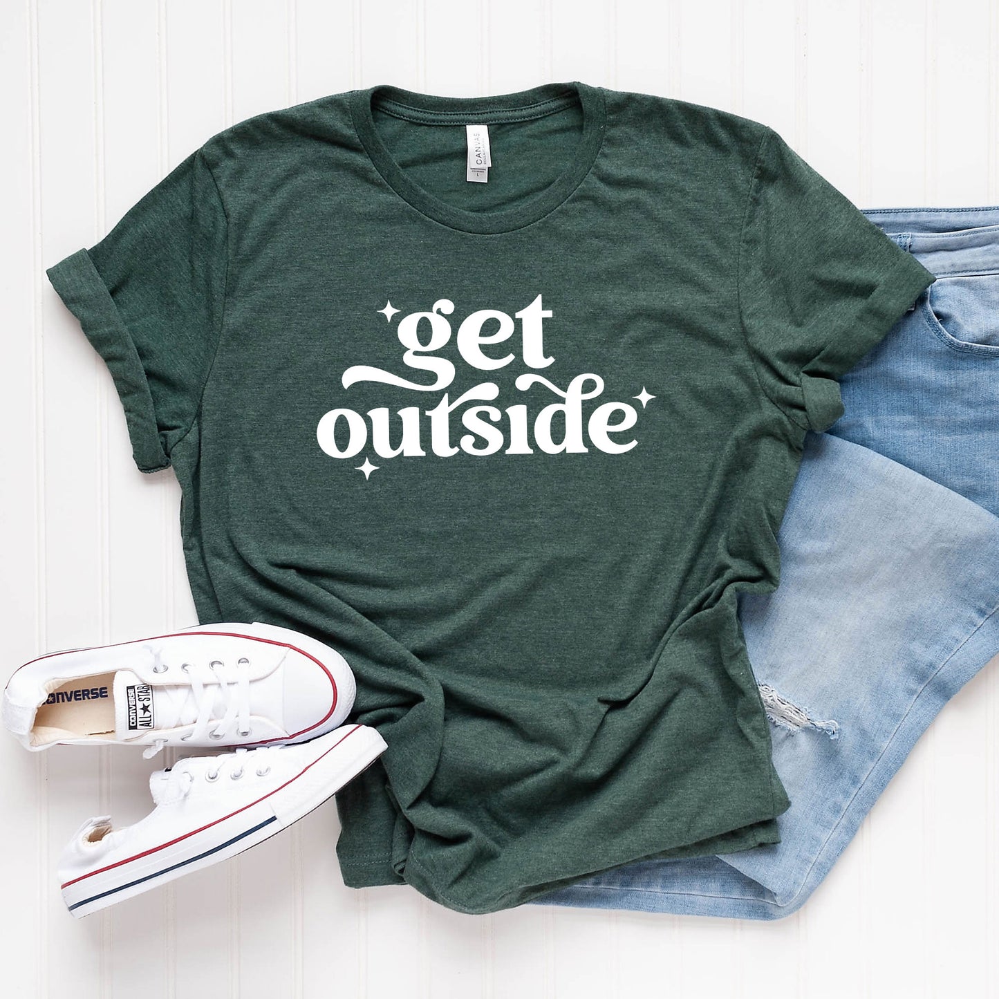 Get Outside Stars | Short Sleeve Graphic Tee