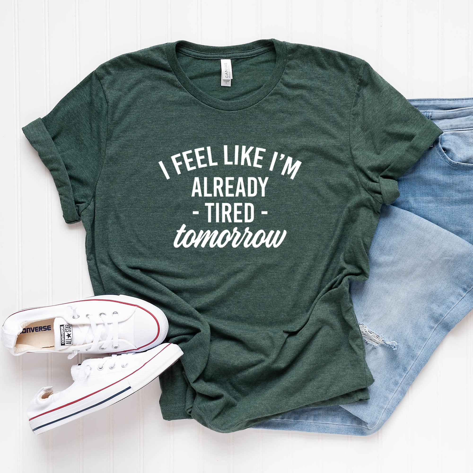 Already Tired Tomorrow | Short Sleeve Graphic Tee