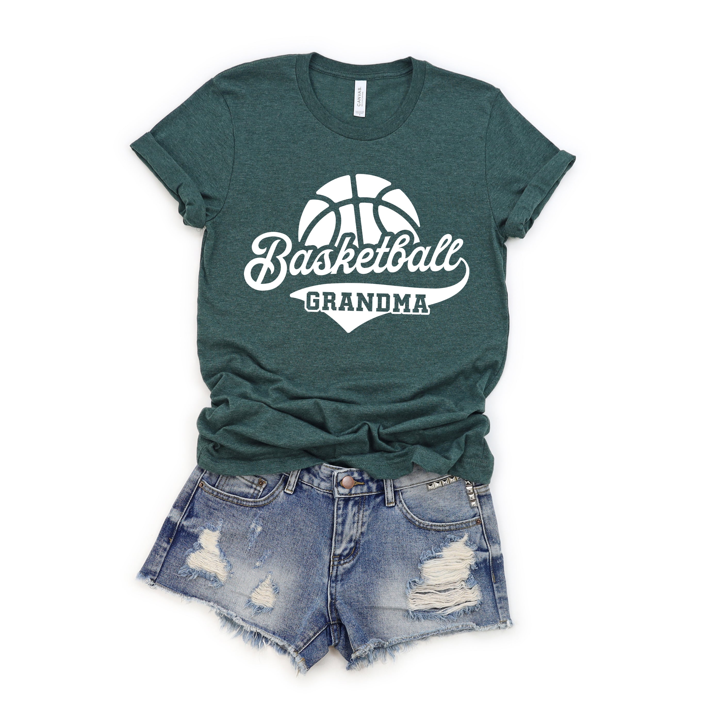 Basketball Grandma | Short Sleeve Crew Neck