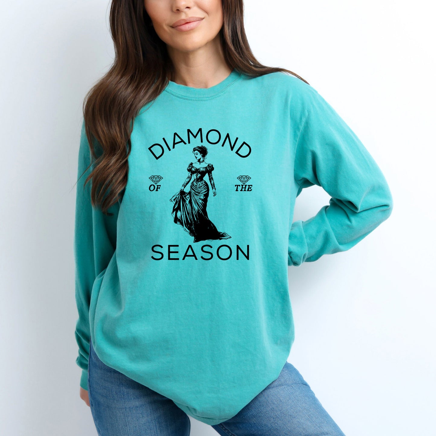 Diamond Season | Garment Dyed Long Sleeve
