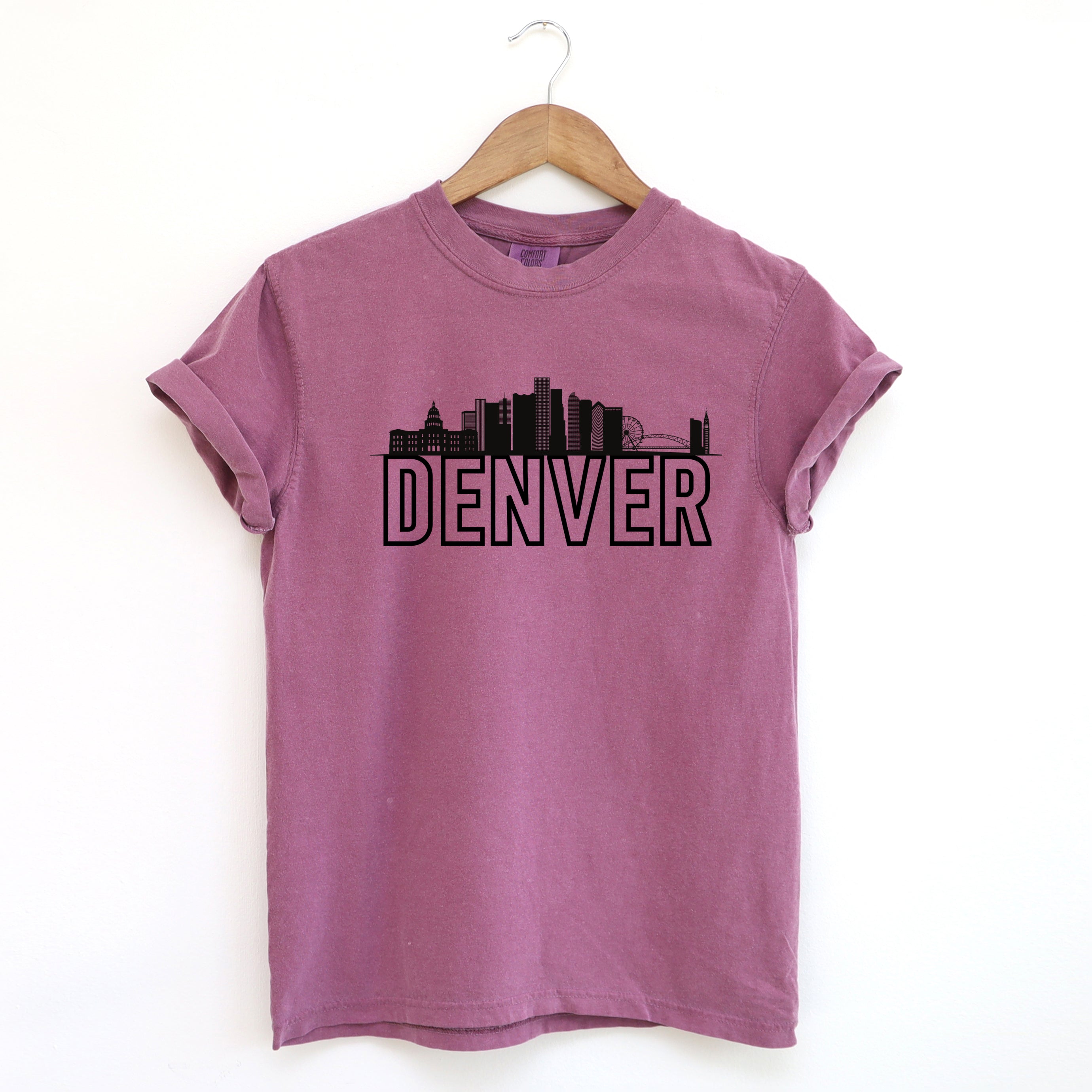 Denver Buildings | Garment Dyed Tee
