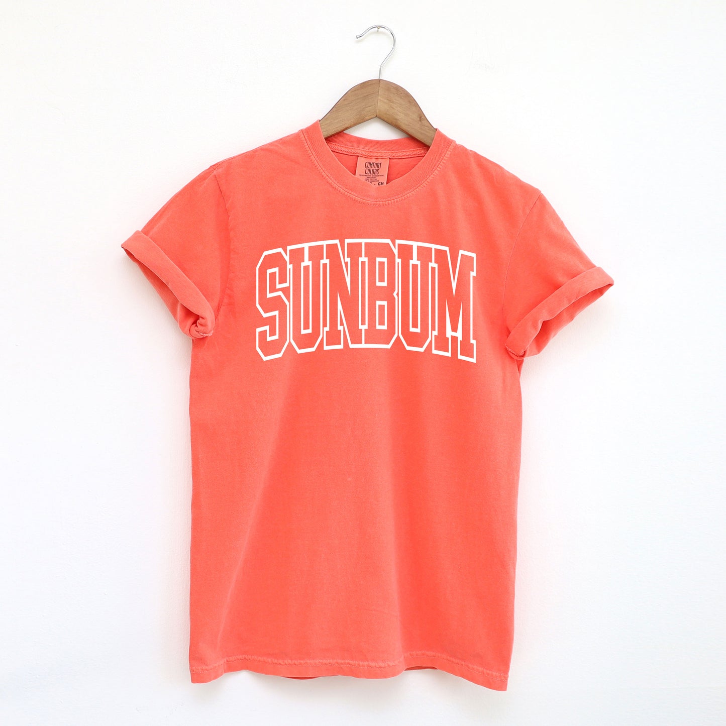 Varsity Sunbum | Garment Dyed Short Sleeve Tee