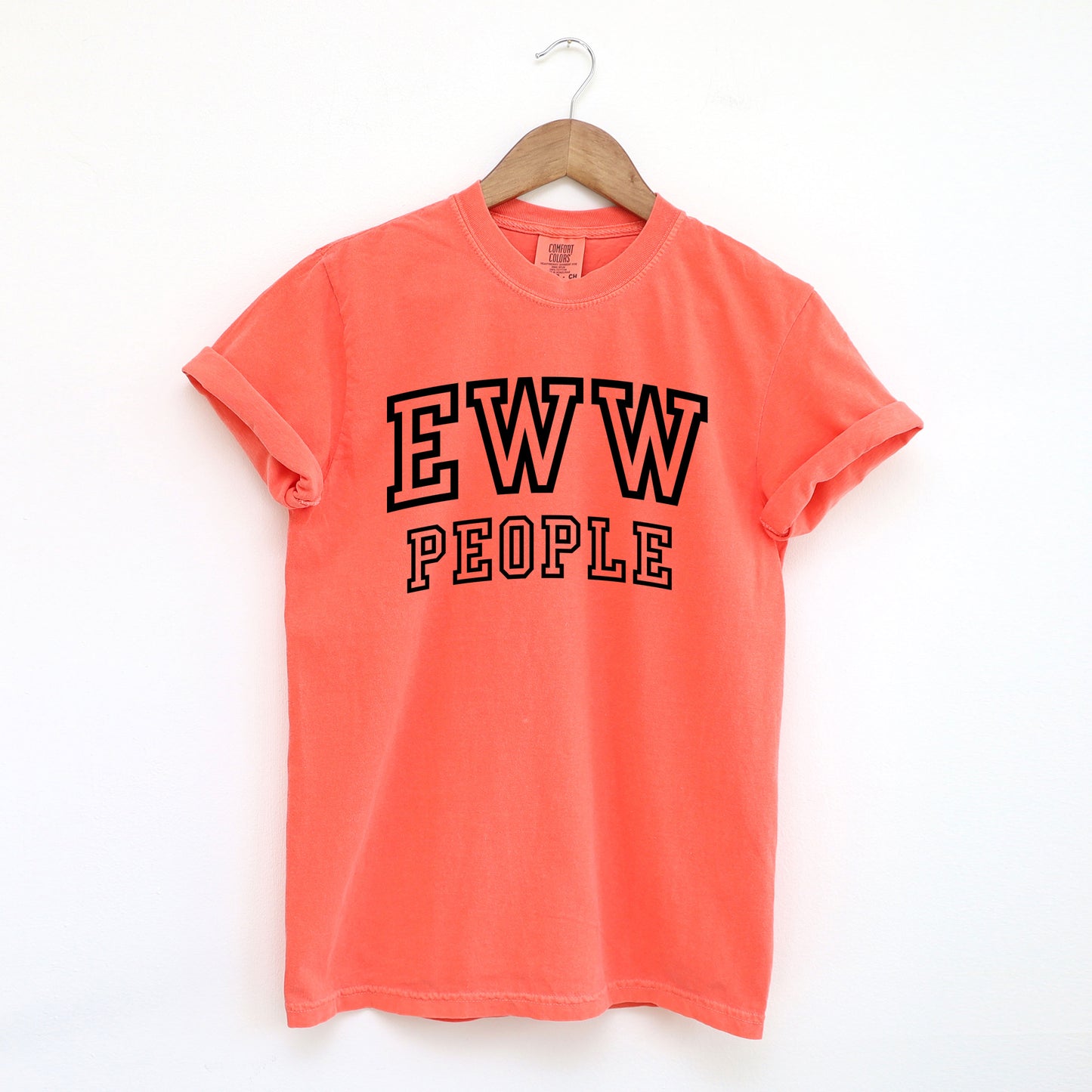 Eww People | Garment Dyed Short Sleeve Tee