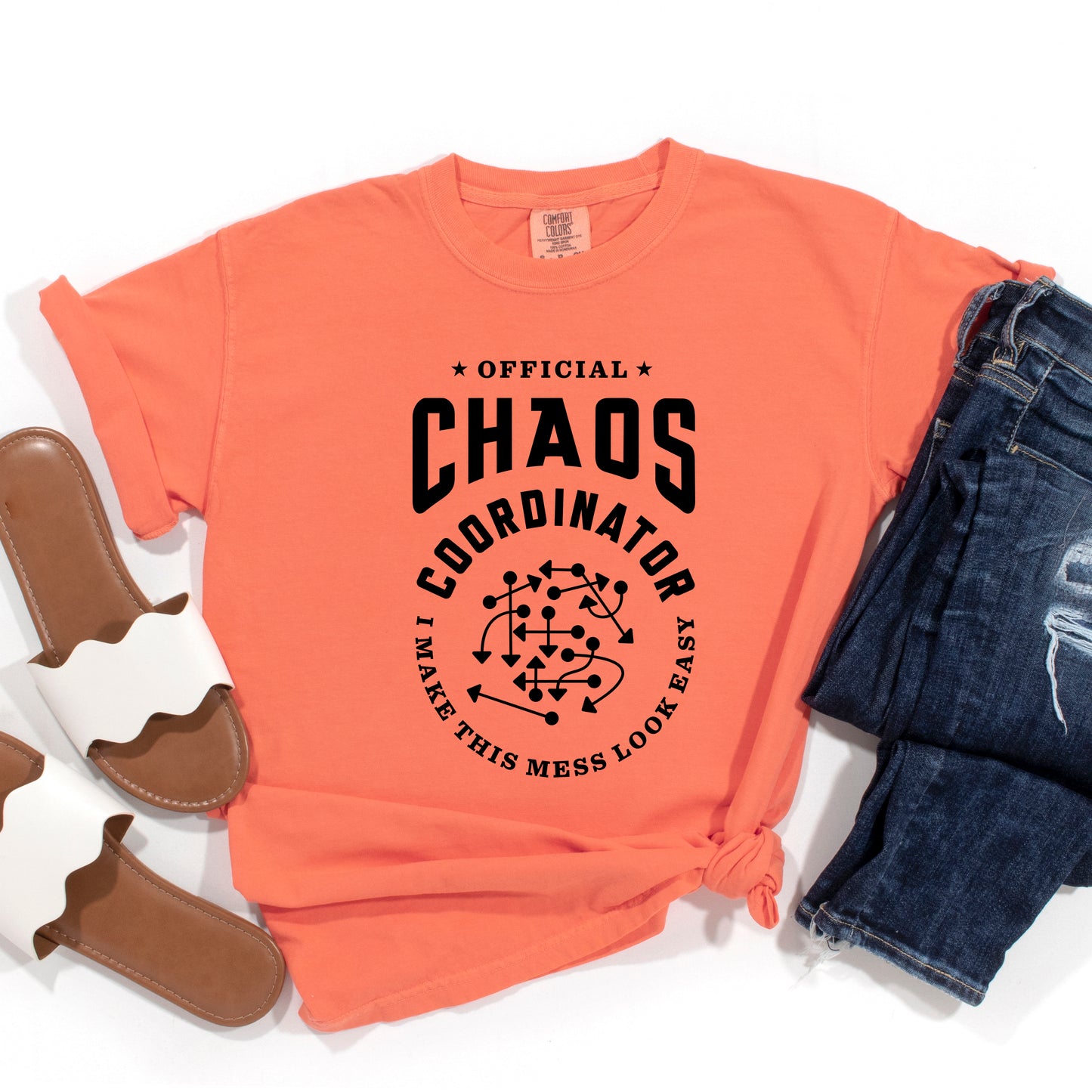Official Chaos Coordinator | Garment Dyed Short Sleeve Tee