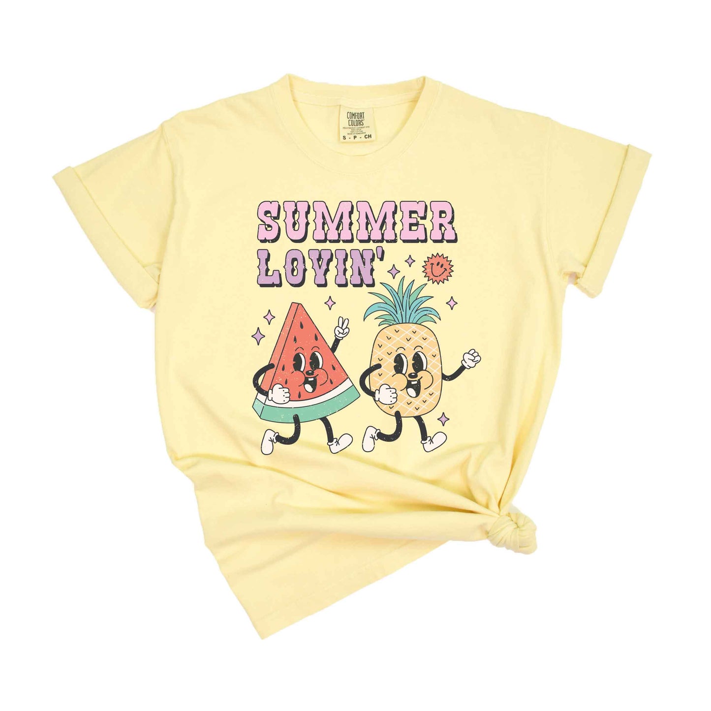 Summer Lovin' Fruit | Garment Dyed Short Sleeve Tee