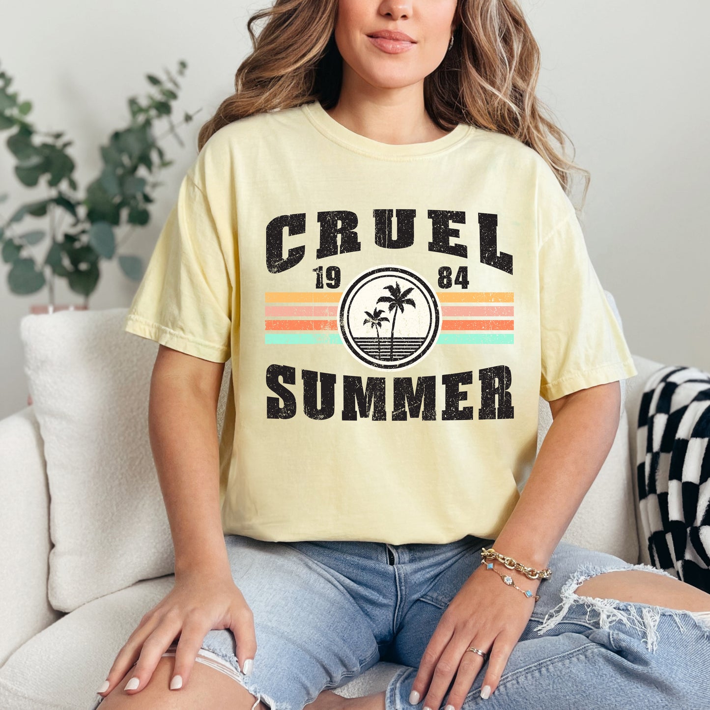 Cruel Summer | Garment Dyed Short Sleeve Tee