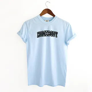 Embroidered Homebody | Garment Dyed Short Sleeve Tee