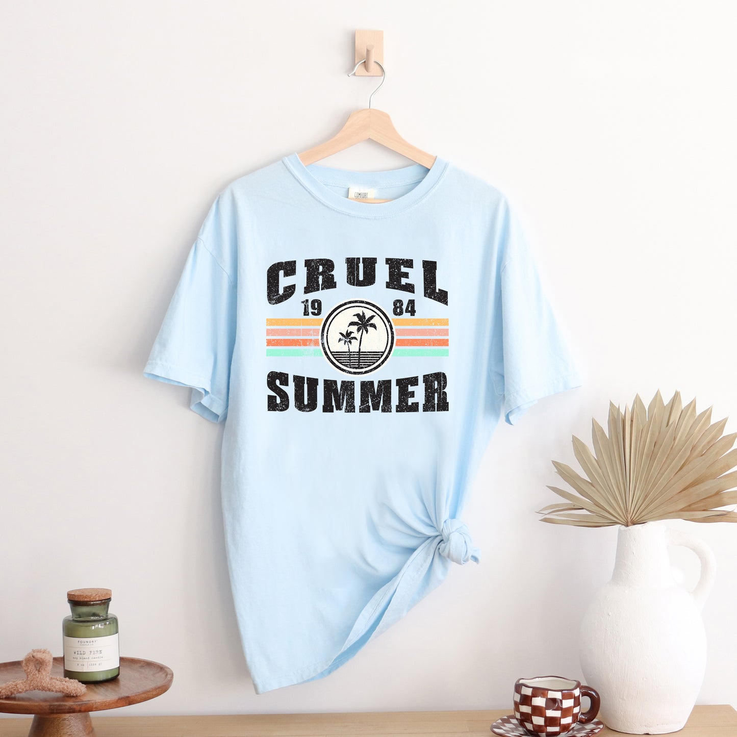 Cruel Summer | Garment Dyed Short Sleeve Tee