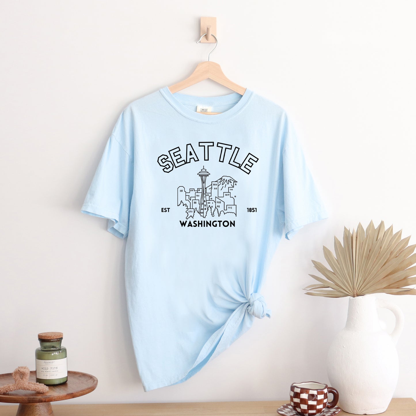 Seattle EST 1851 | Garment Dyed Tee