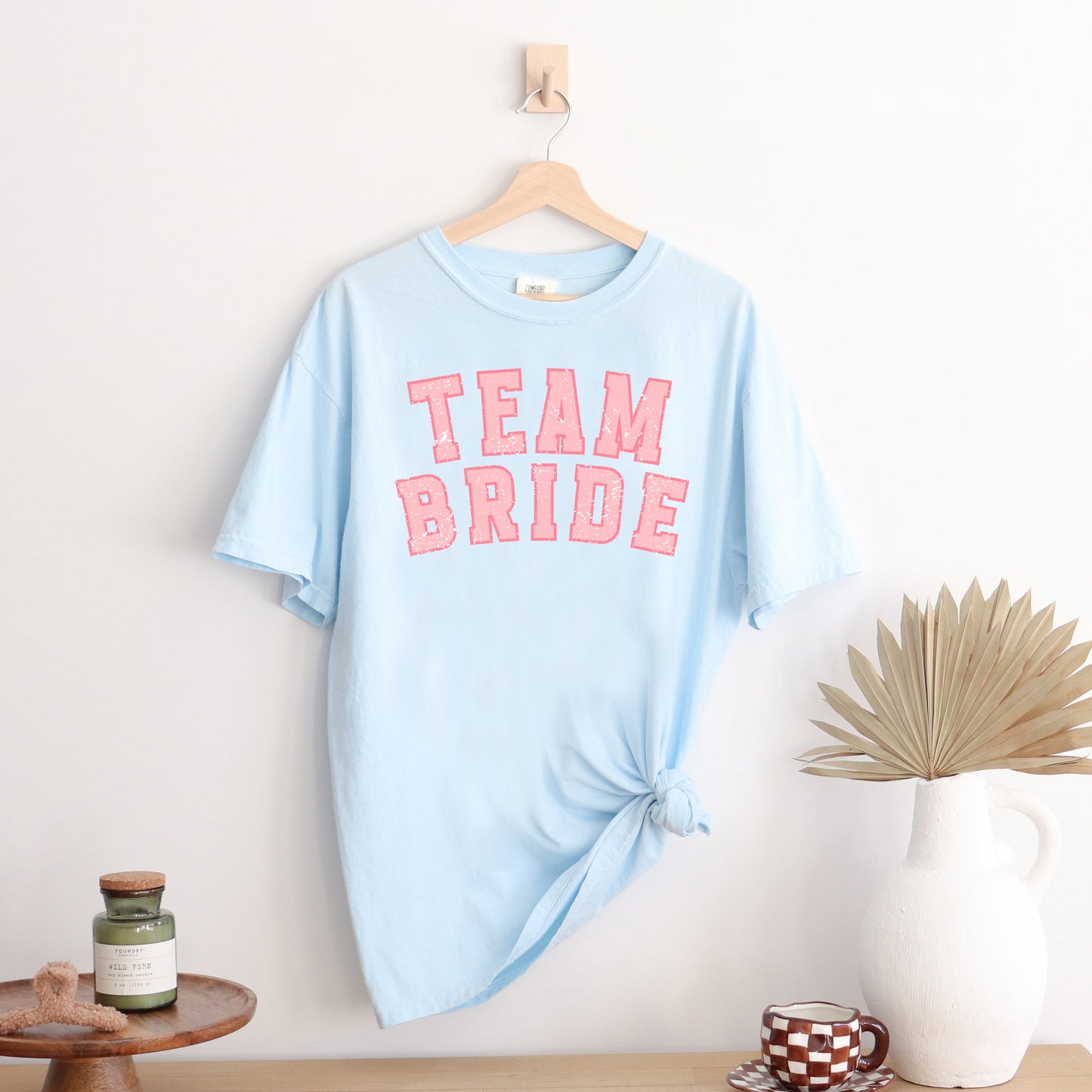 Pink Team Bride | Garment Dyed Tee