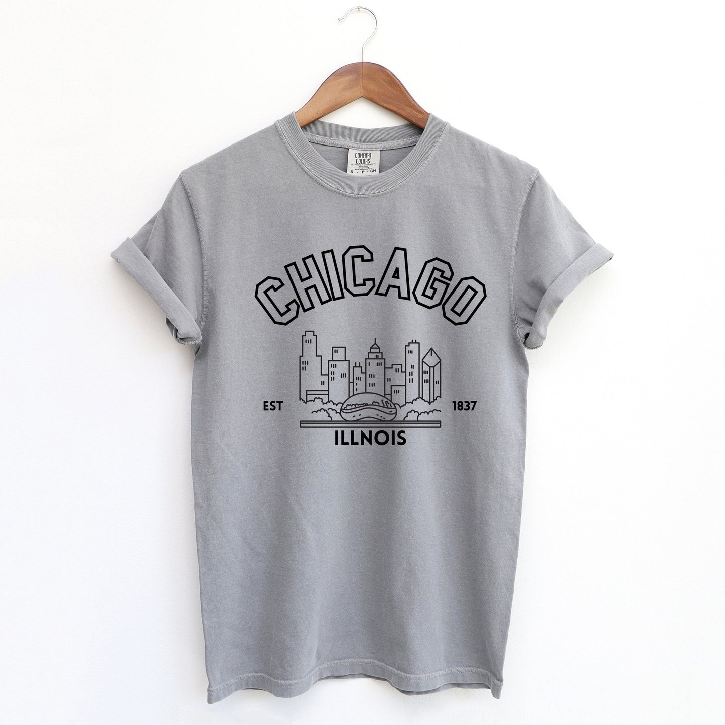 Chicago EST 1837 | Garment Dyed Tee