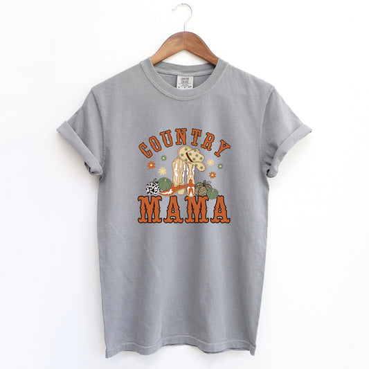 Country Mama Boots | Garment Dyed Tee