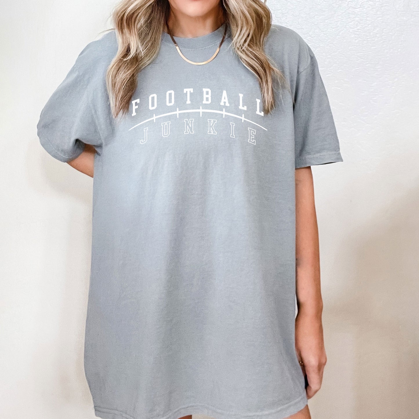 Football Junkie | Garment Dyed Short Sleeve Tee