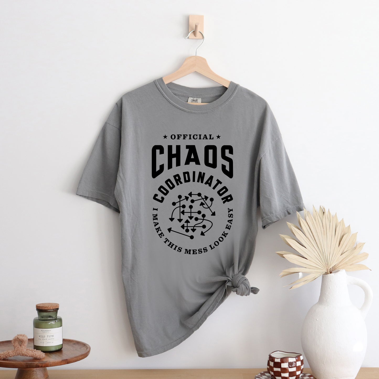 Official Chaos Coordinator | Garment Dyed Short Sleeve Tee