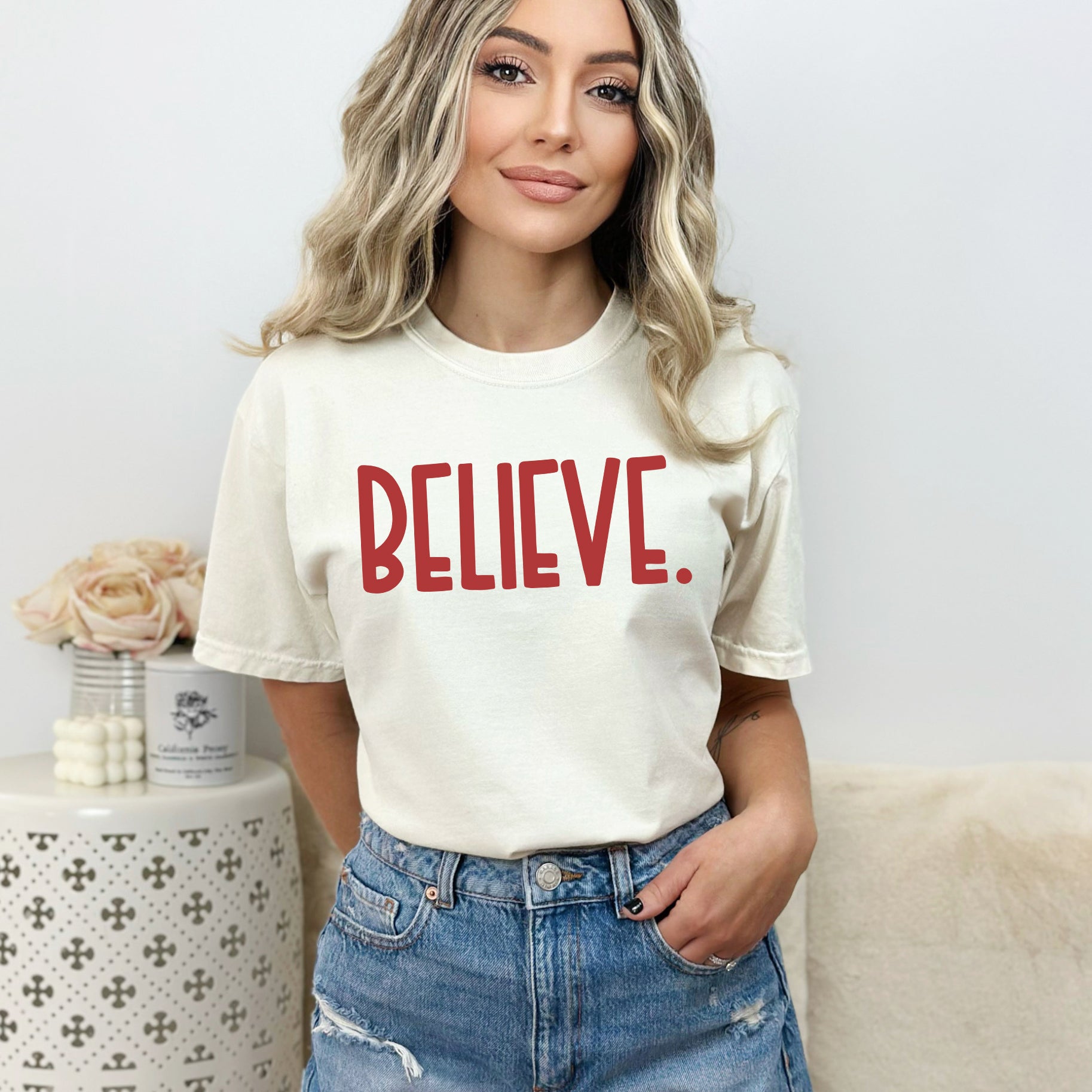 Believe Bold  | Garment Dyed Tee