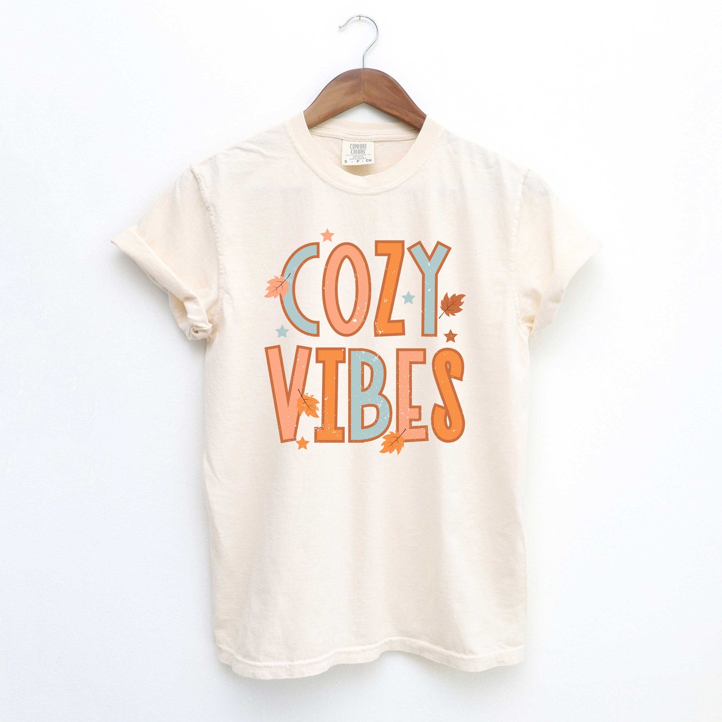 Cozy Vibes Distressed | Garment Dyed Tee