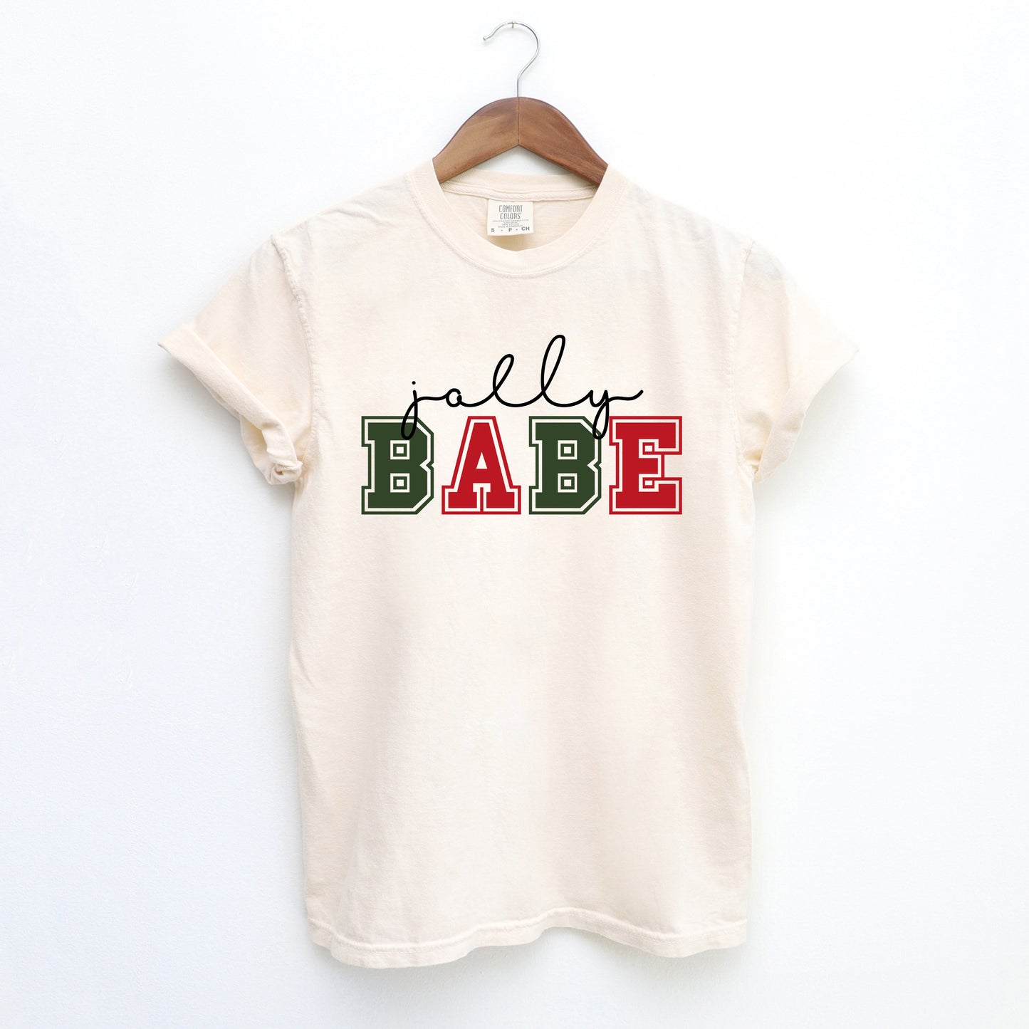 Jolly Babe Colorful  | Garment Dyed Tee