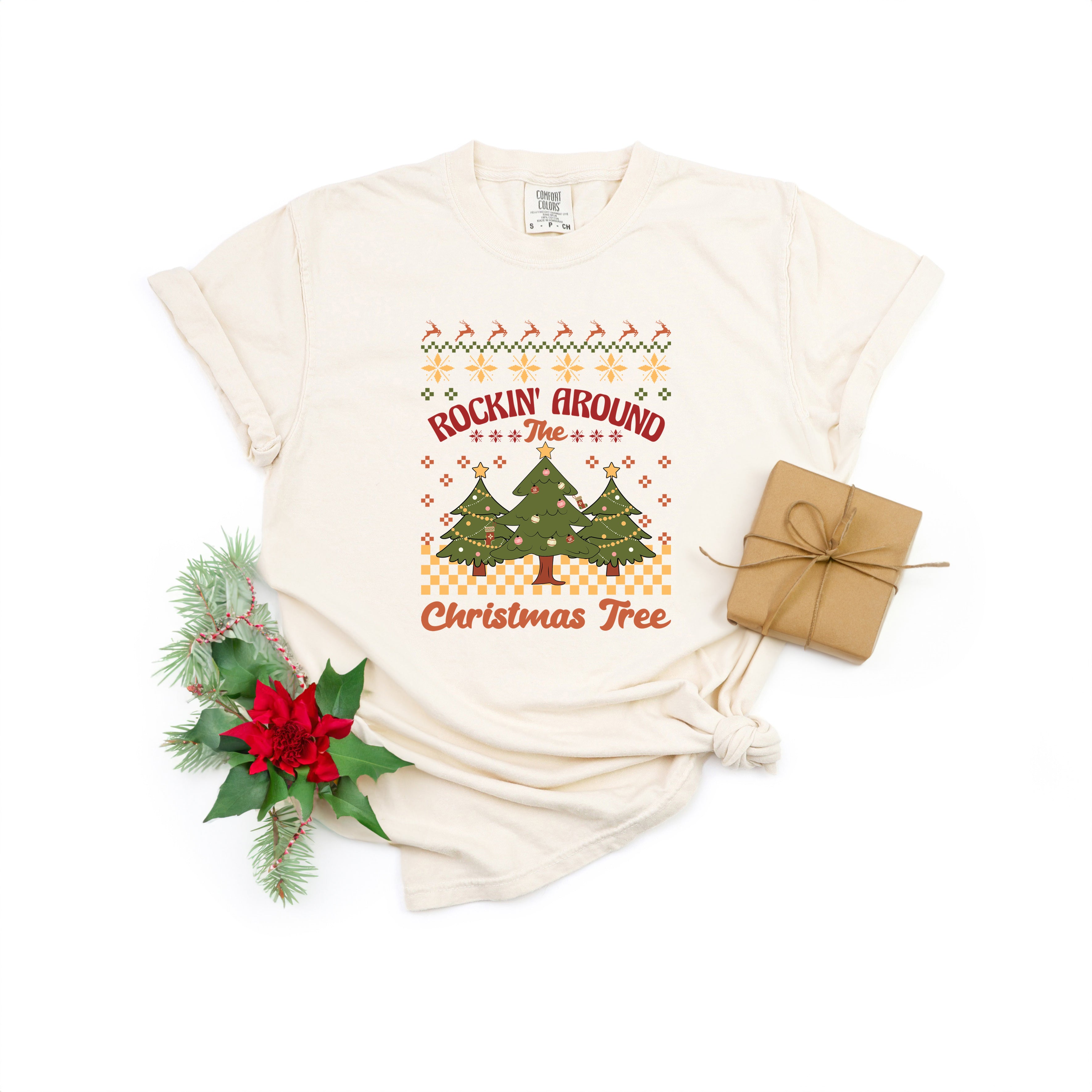 Rockin' Around Tree | Garment Dyed Tee