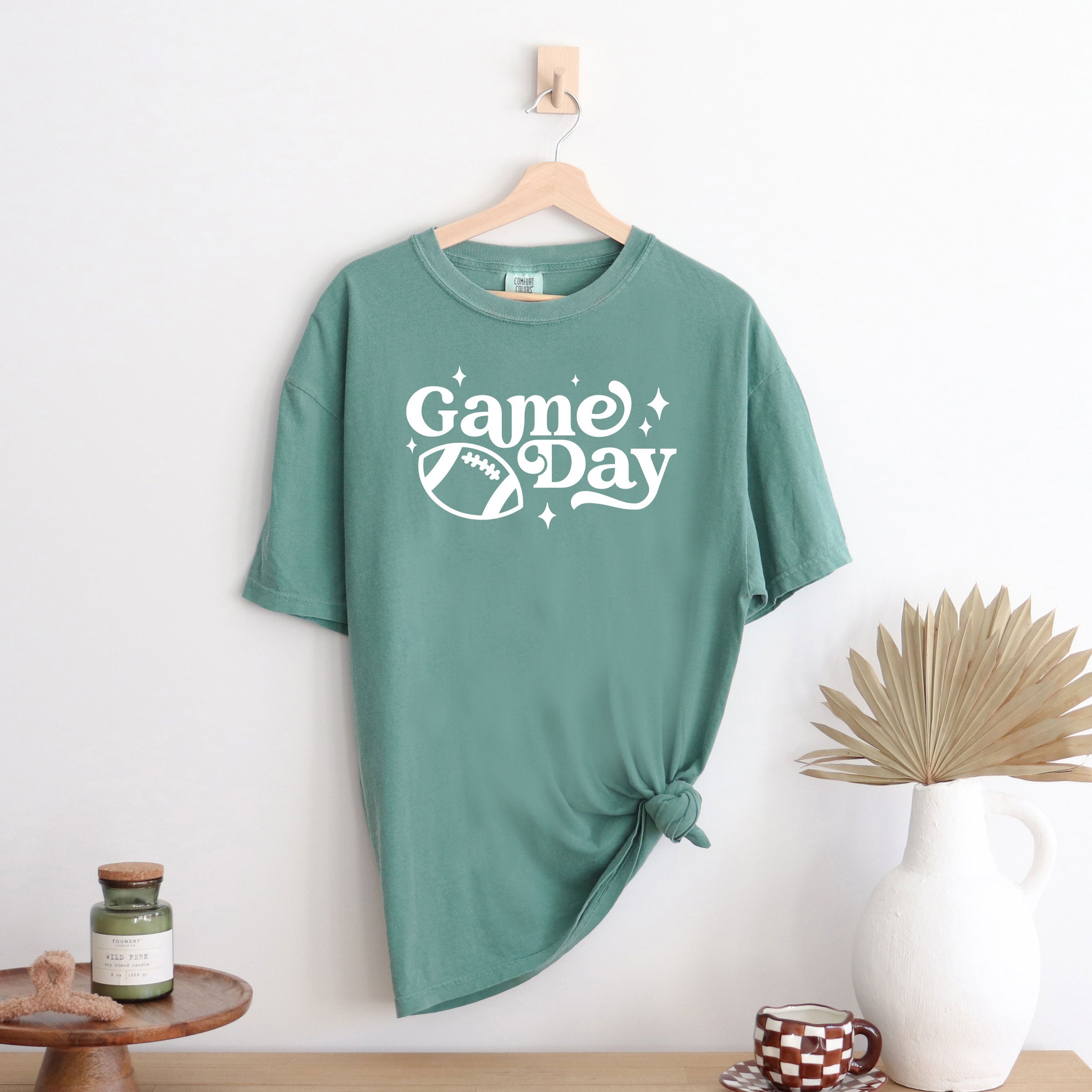 Game Day Stars | Garment Dyed Short Sleeve Tee