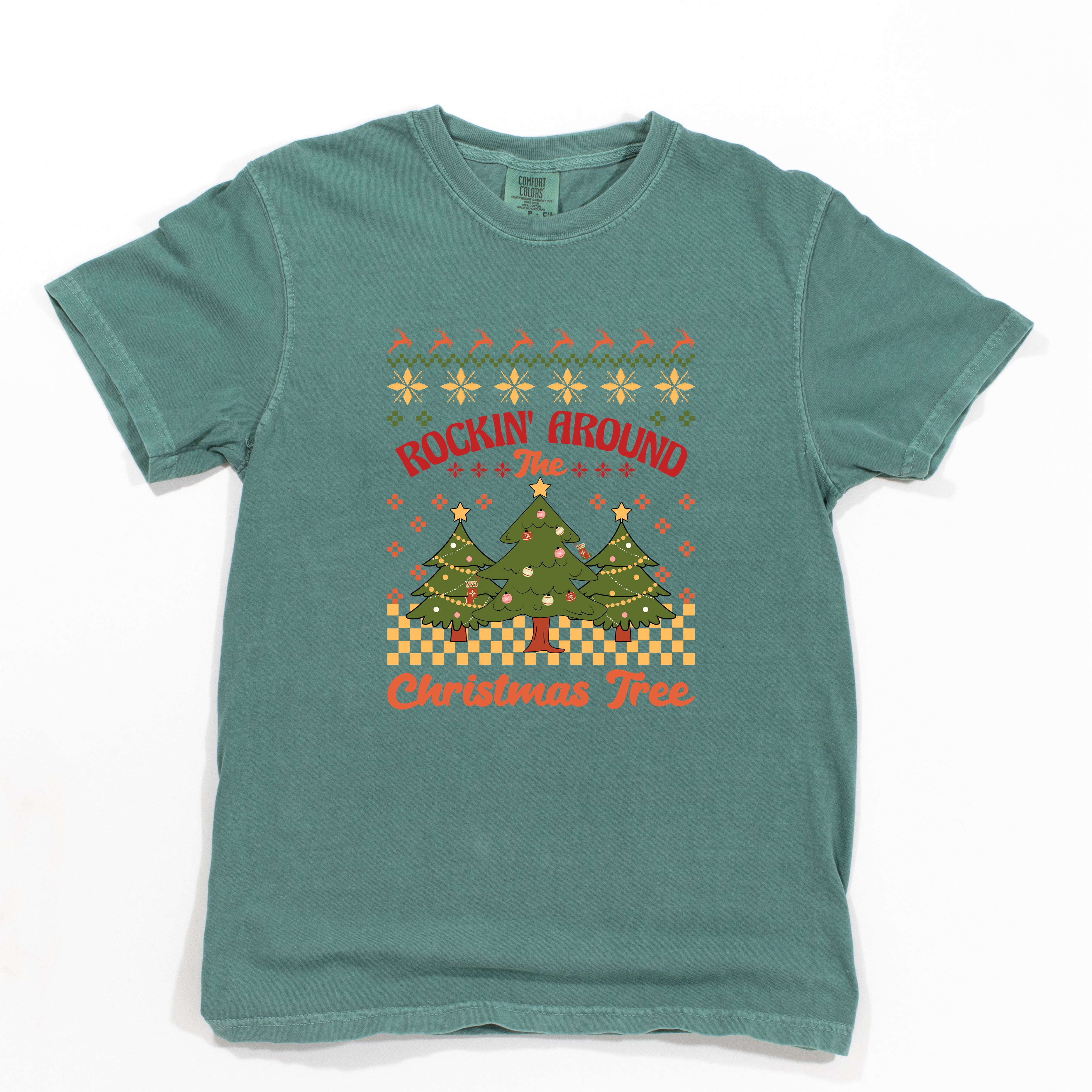 Rockin' Around Tree | Garment Dyed Tee