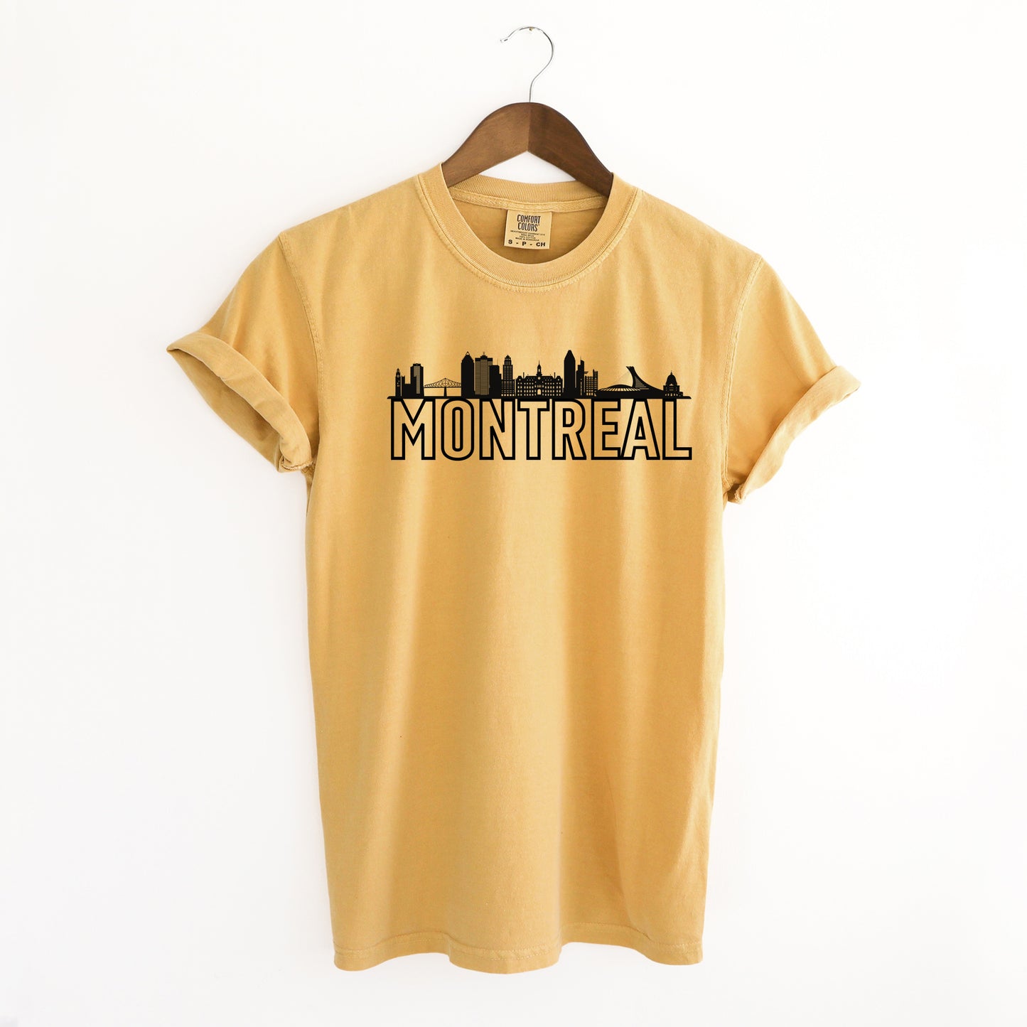 Montreal Buildings | Garment Dyed Tee