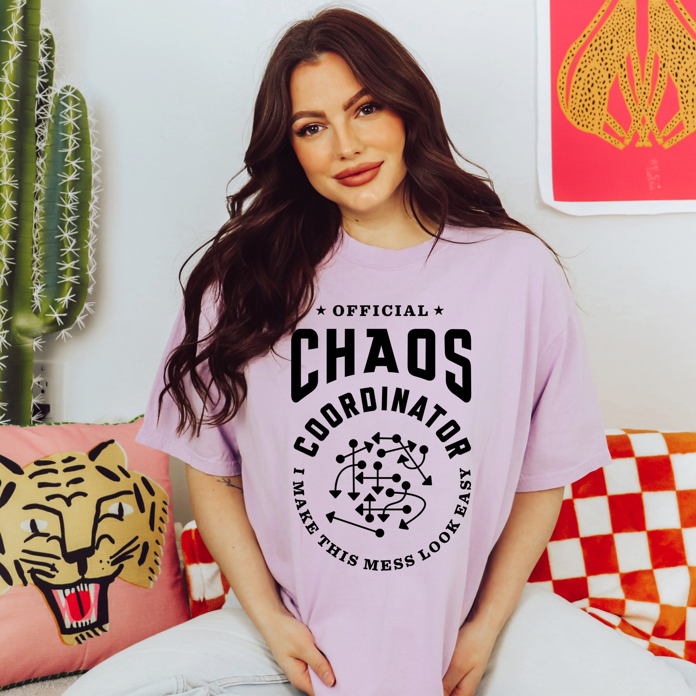 Official Chaos Coordinator | Garment Dyed Short Sleeve Tee