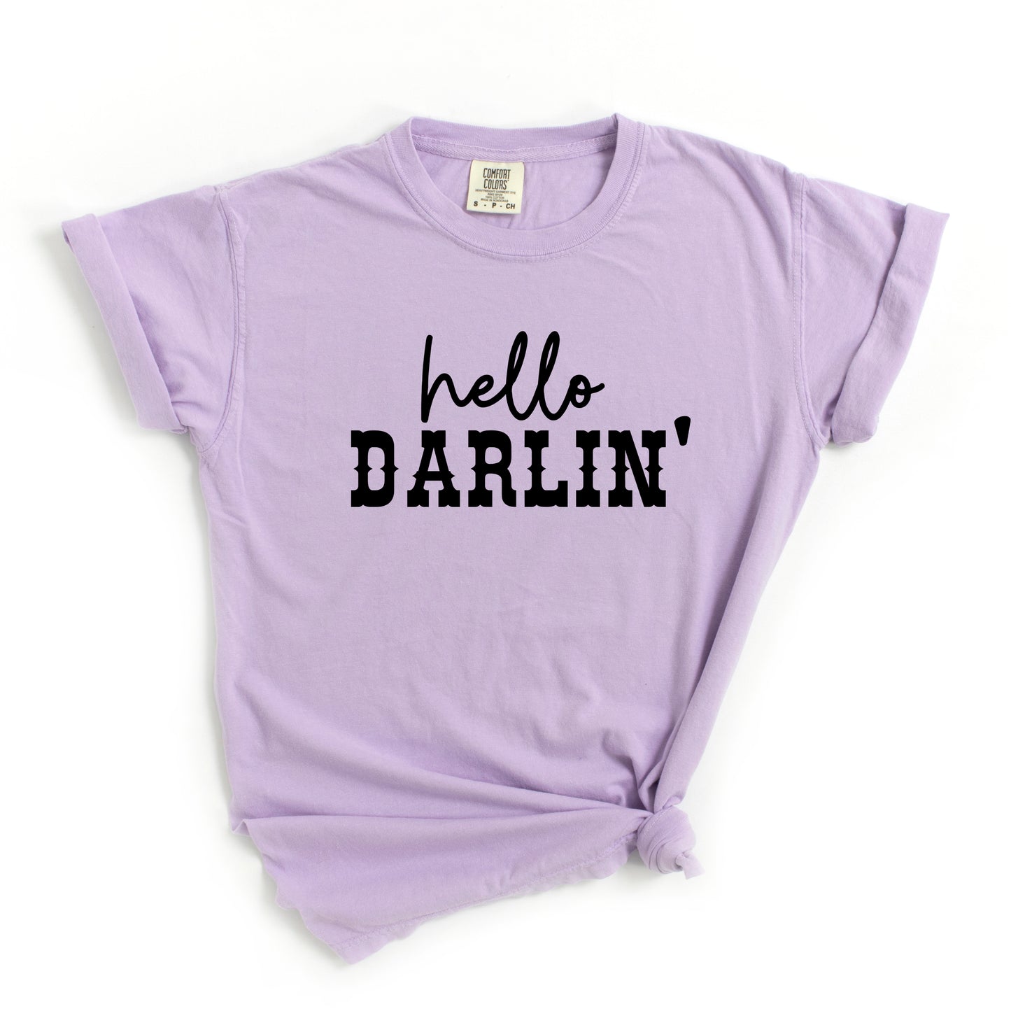 Hello Darlin' | Garment Dyed Short Sleeve Tee