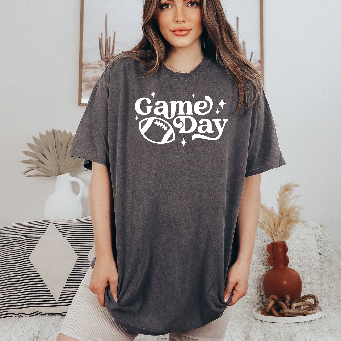 Game Day Stars | Garment Dyed Short Sleeve Tee