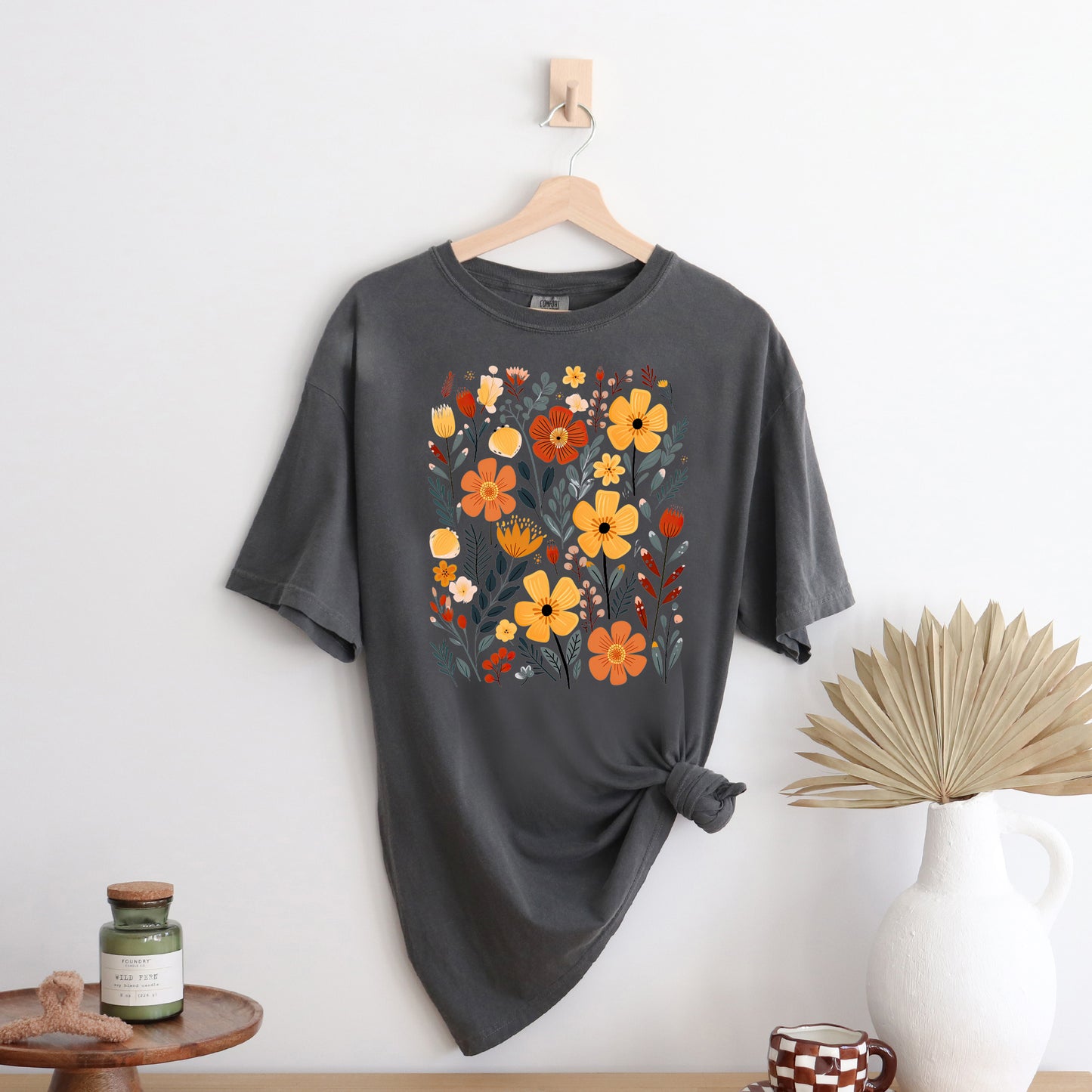 Nature Wildflowers | Garment Dyed Tee