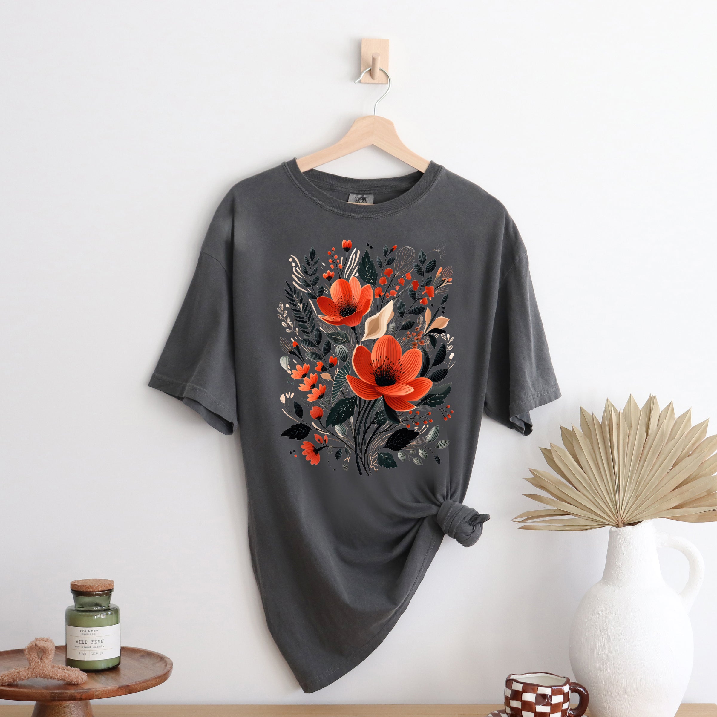 Rustic Flowers | Garment Dyed Tee