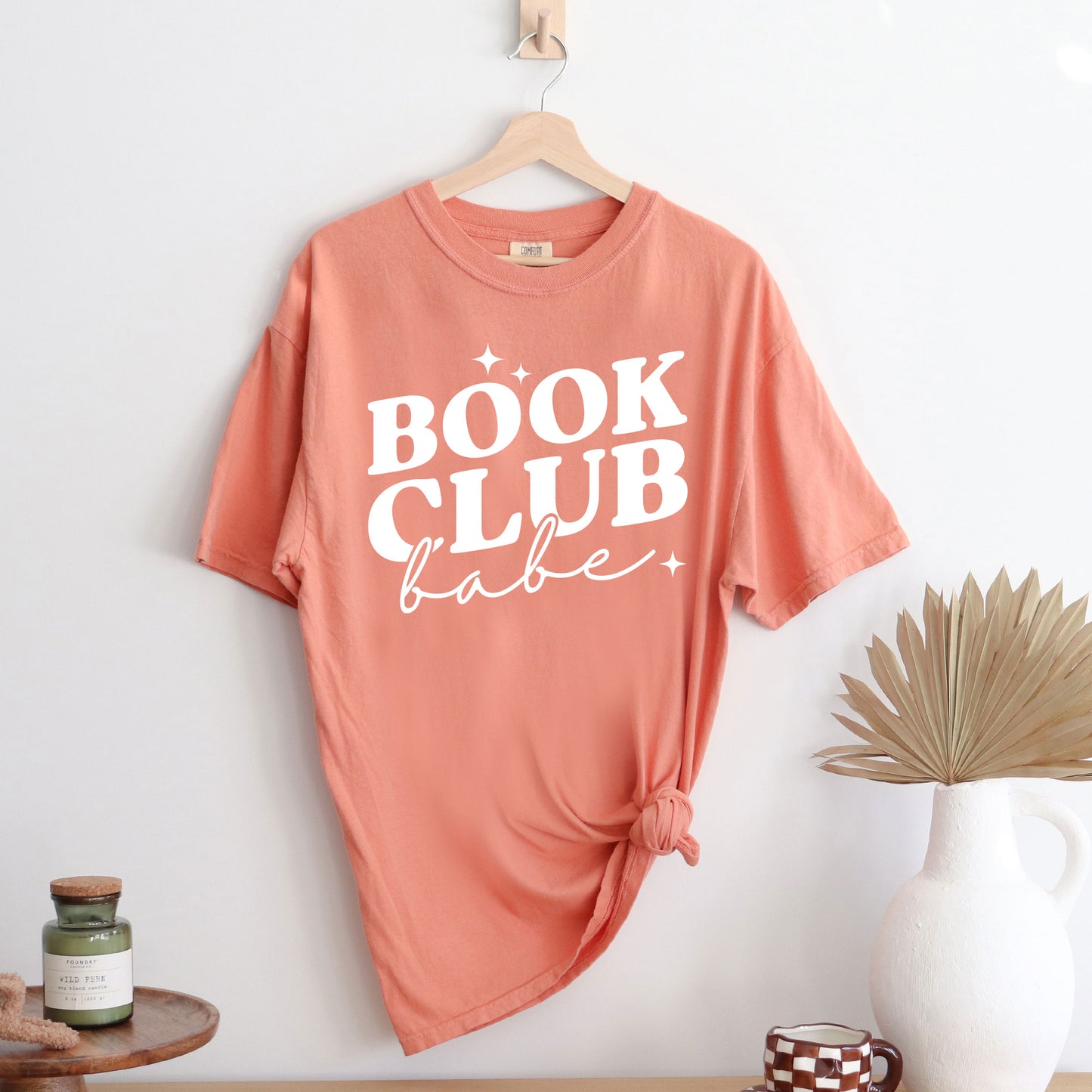 Book Club Babe | Garment Dyed Short Sleeve Tee