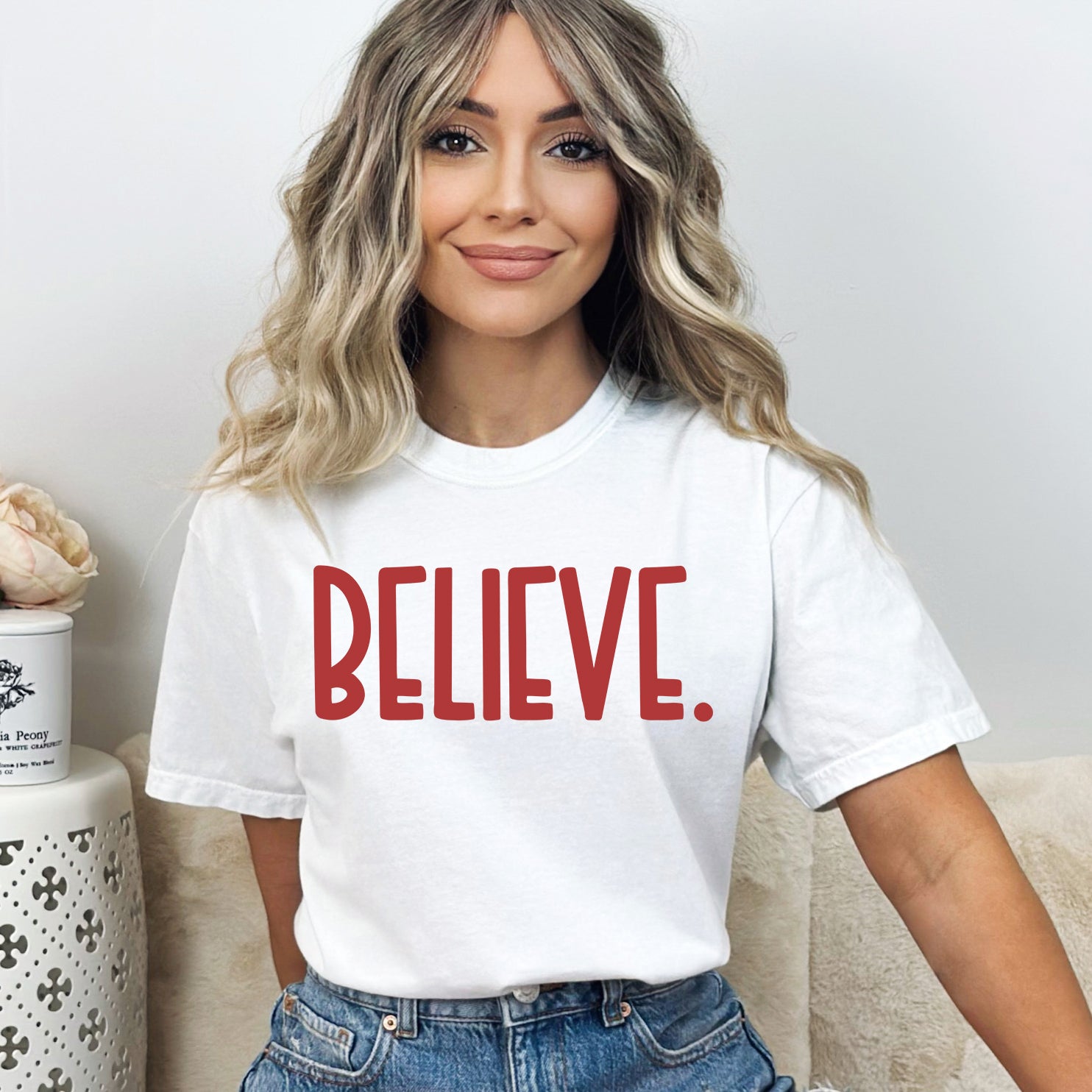 Believe Bold  | Garment Dyed Tee