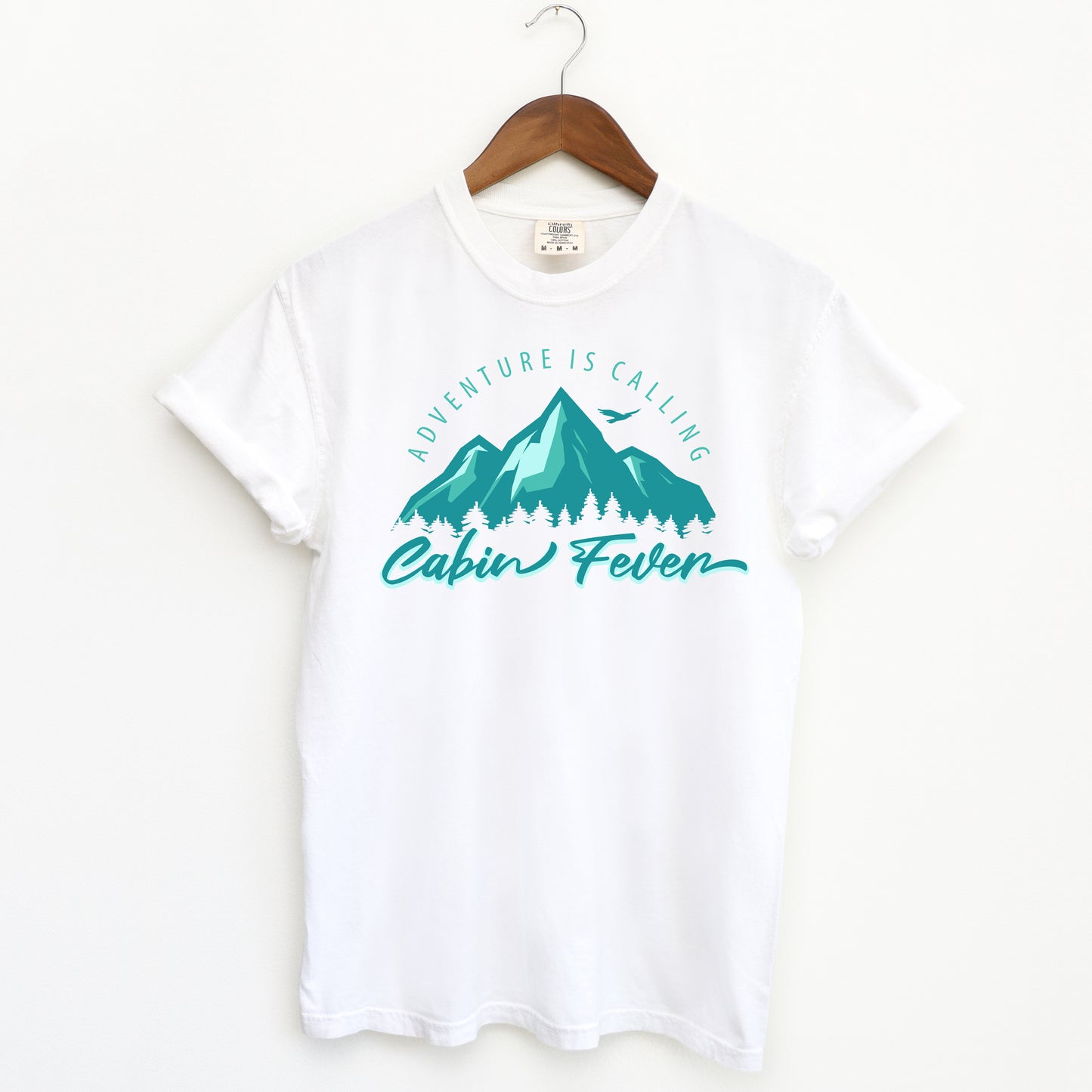 Cabin Fever Mountains | Garment Dyed Tee