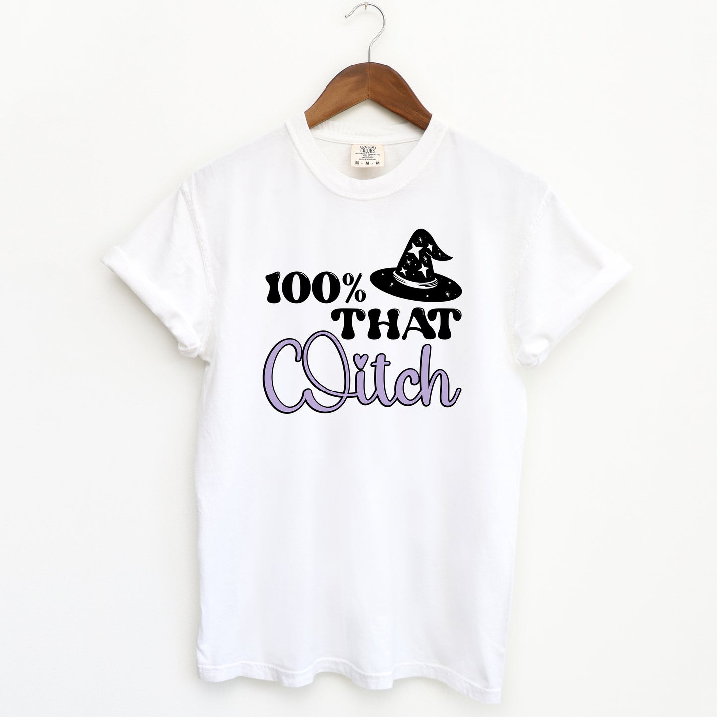 100% That Witch Hat | Garment Dyed Short Sleeve Tee