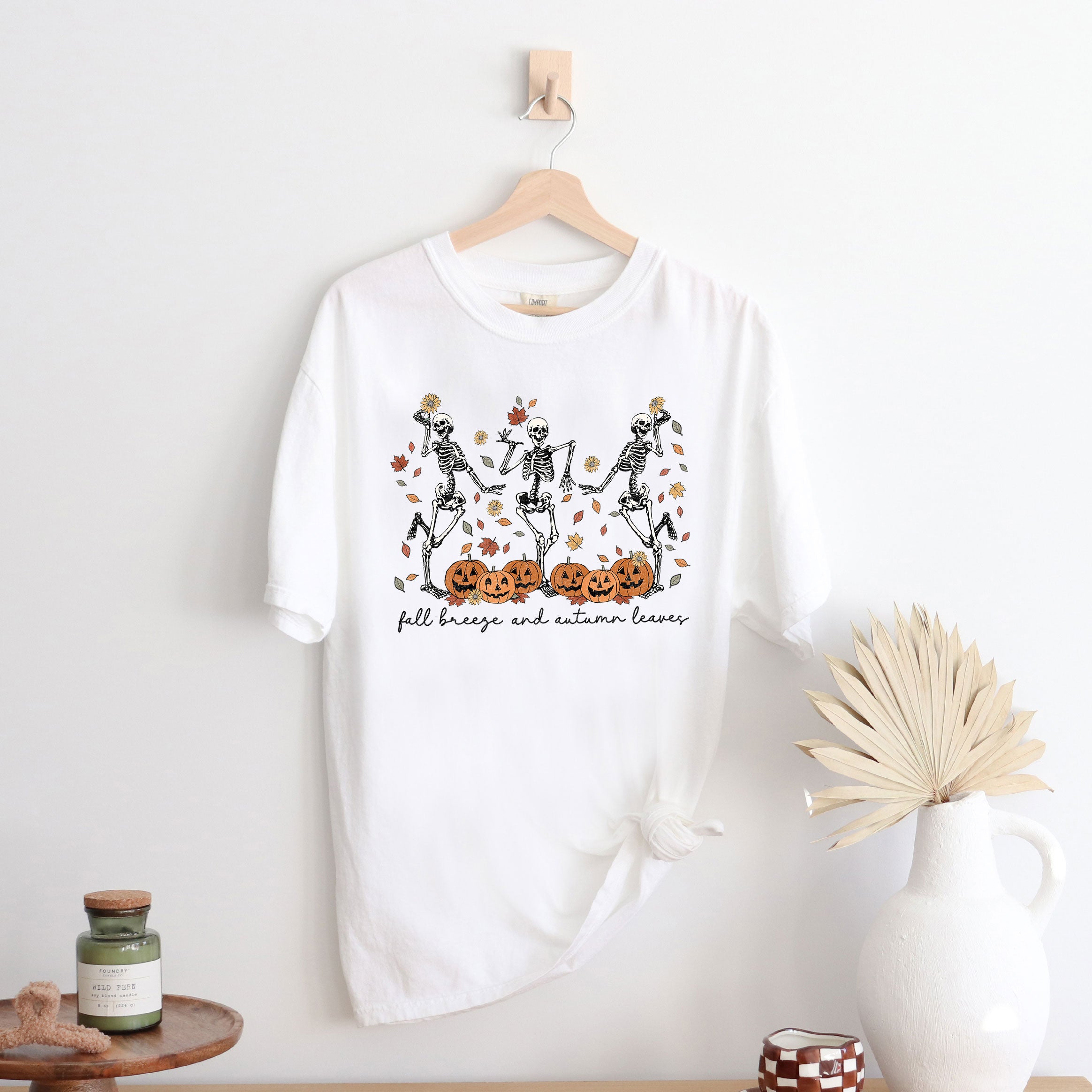 Fall Breeze Skeletons | Garment Dyed Tee