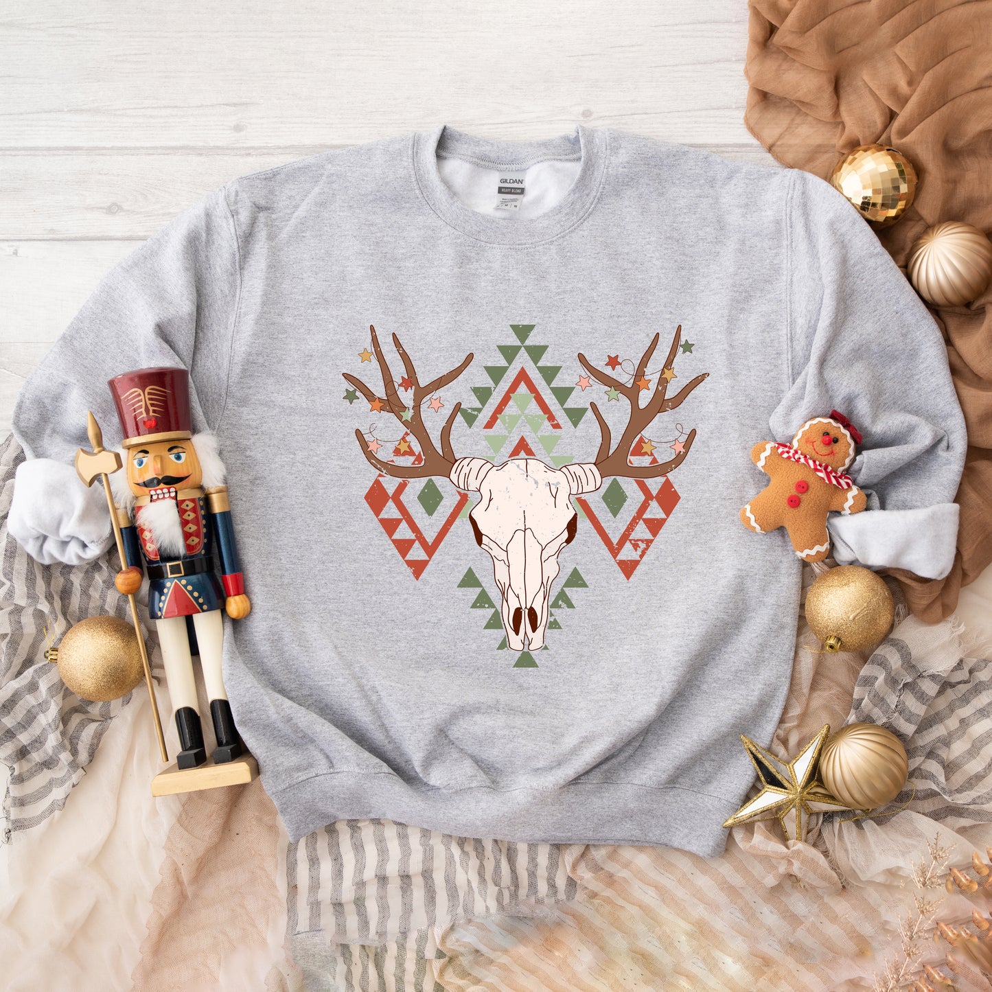 Christmas Bull | Sweatshirt