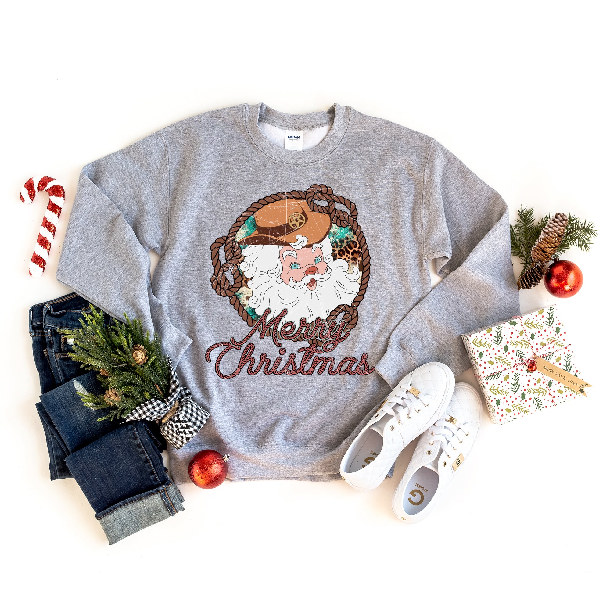 Western Santa | Sweatshirt