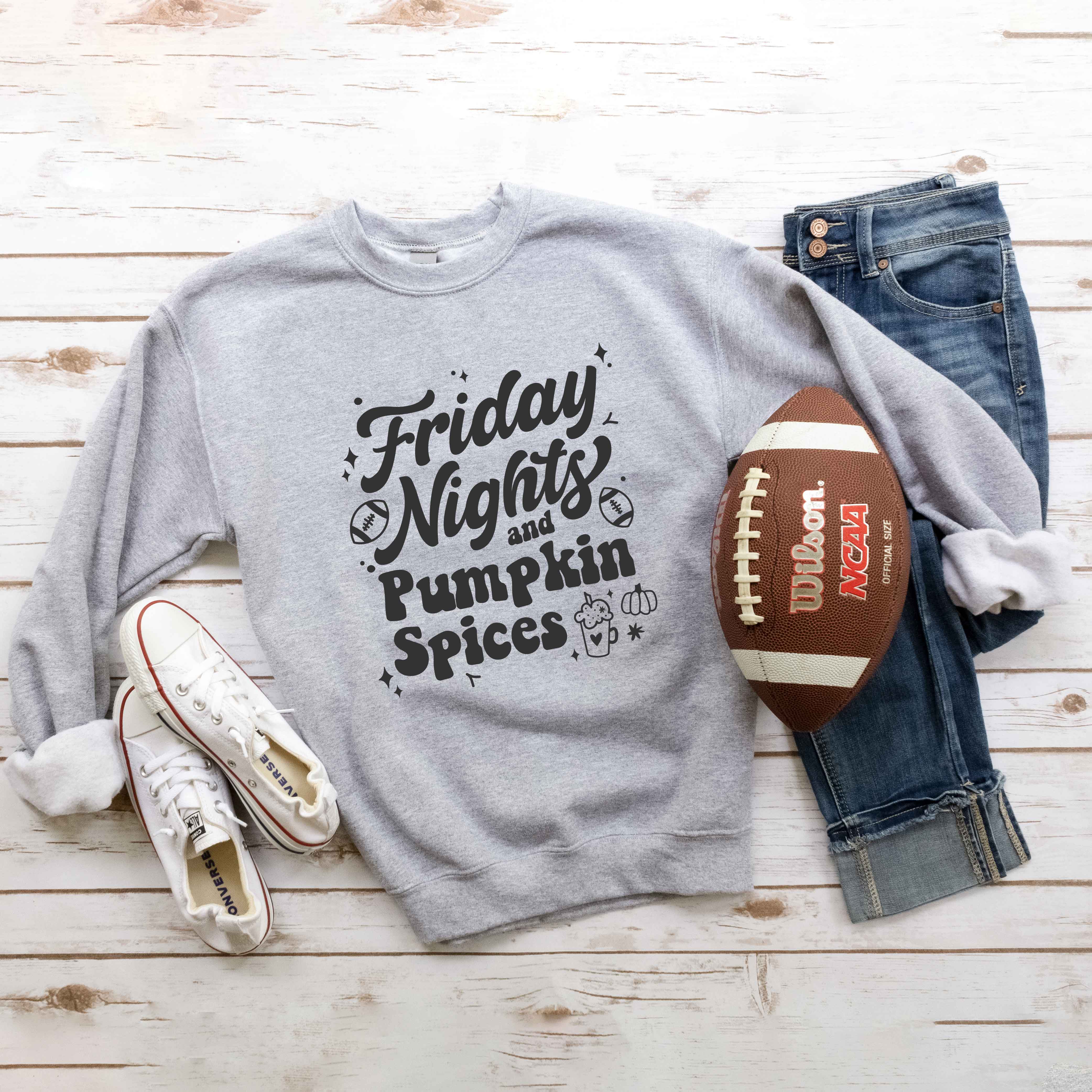 Friday Nights And Pumpkin Spices | Sweatshirt
