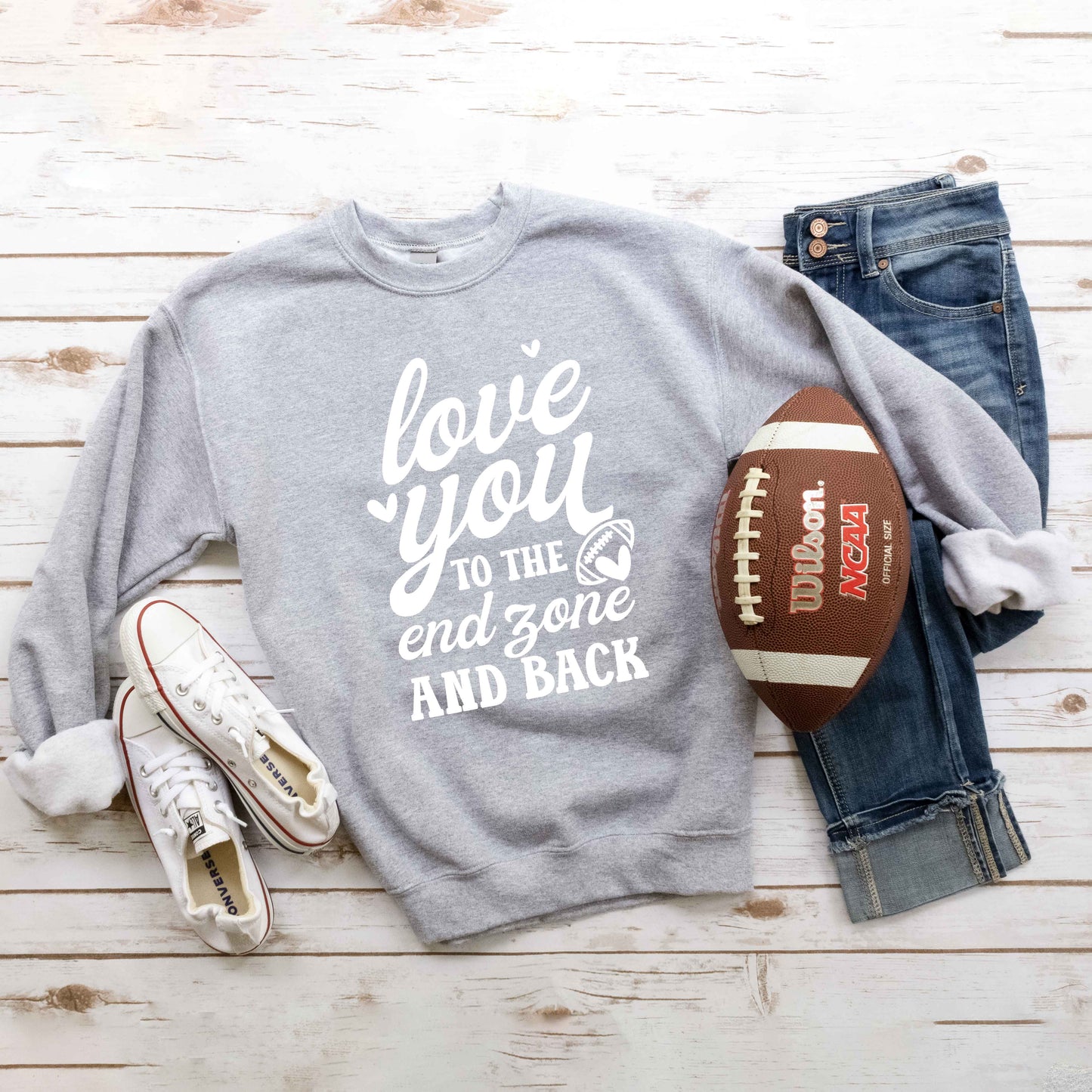 To The End Zone And Back | Sweatshirt